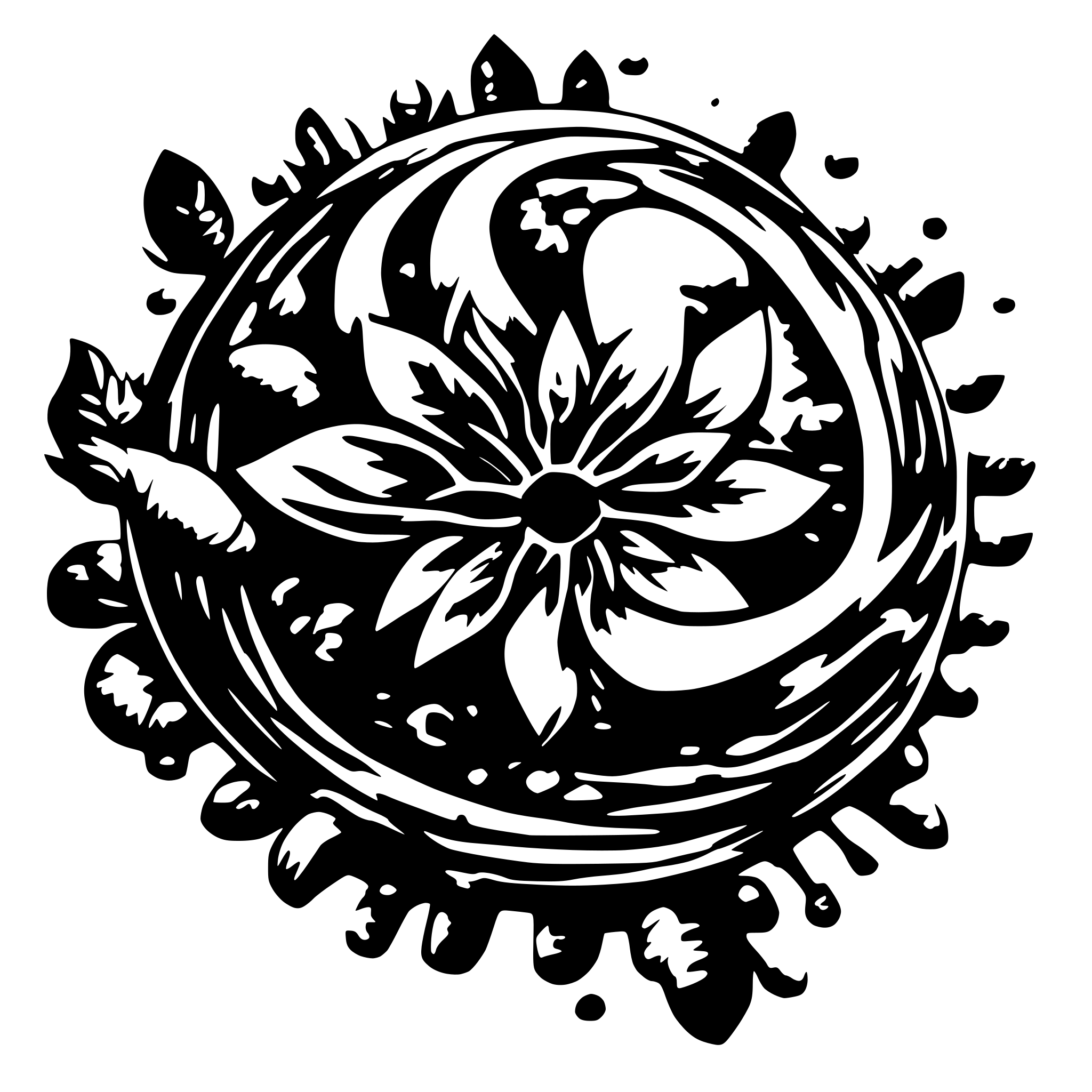 AI-generated SVG of a Galaxy