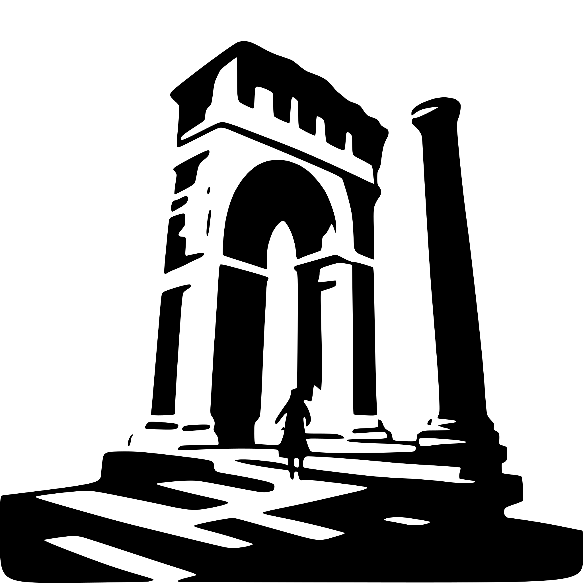 AI-generated SVG of 'the colisseum'