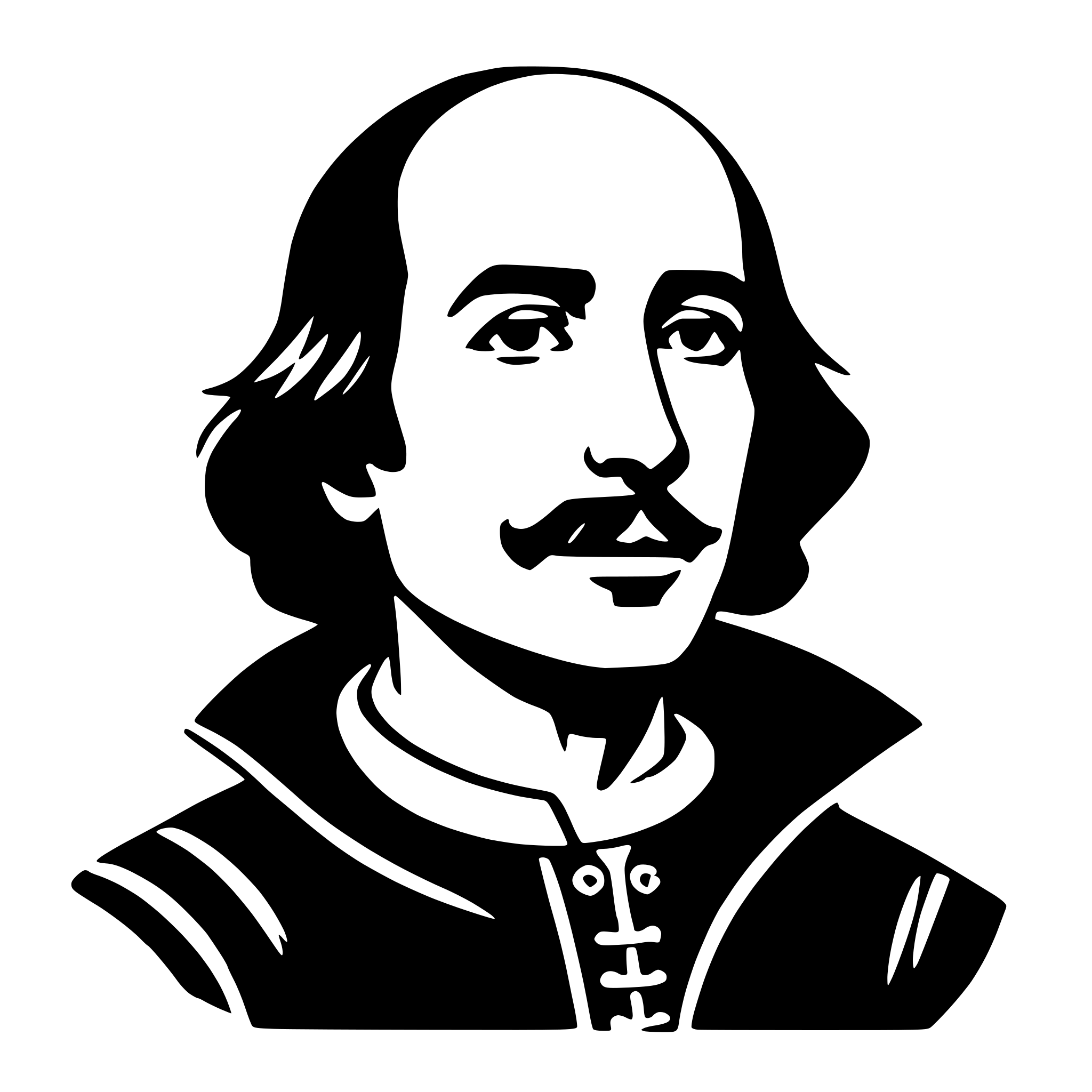 AI-generated SVG of 'william shakespeare'
