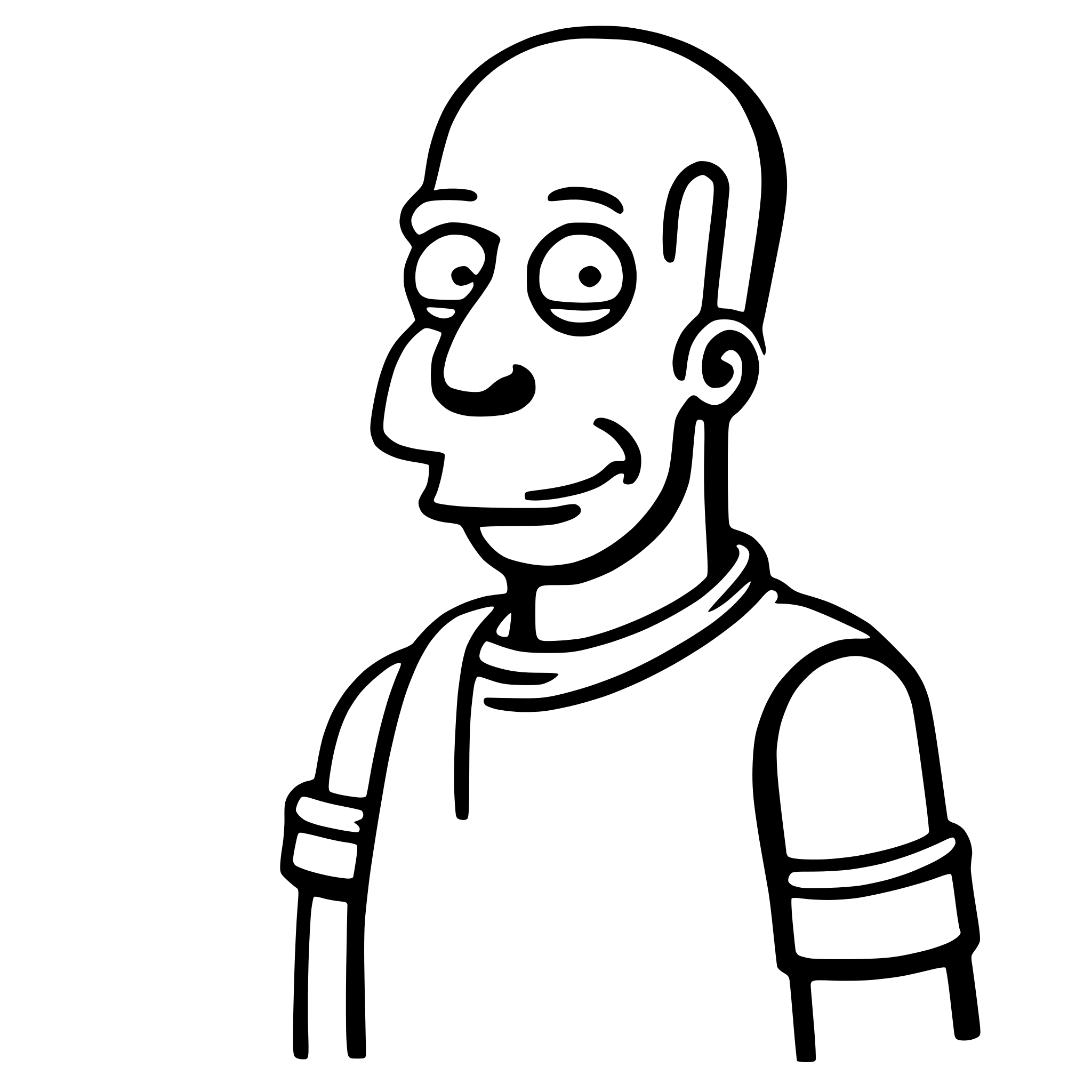 AI-generated SVG of 'Homer Simpson'