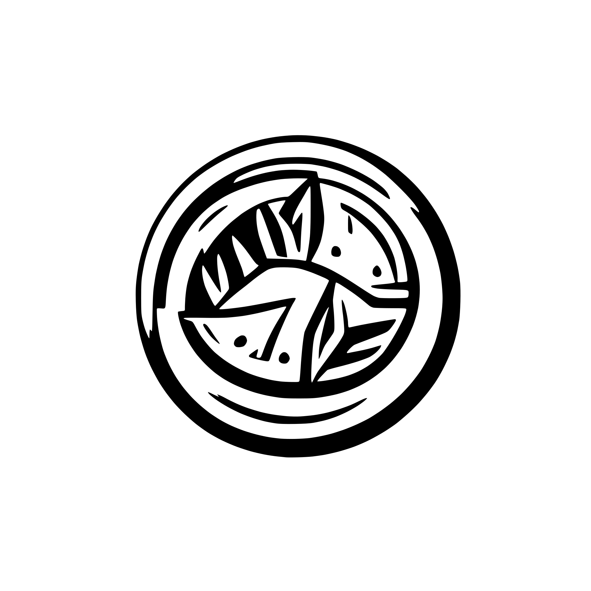 AI-generated SVG of a minimalistic green sun, which looks a bit like a pie chart