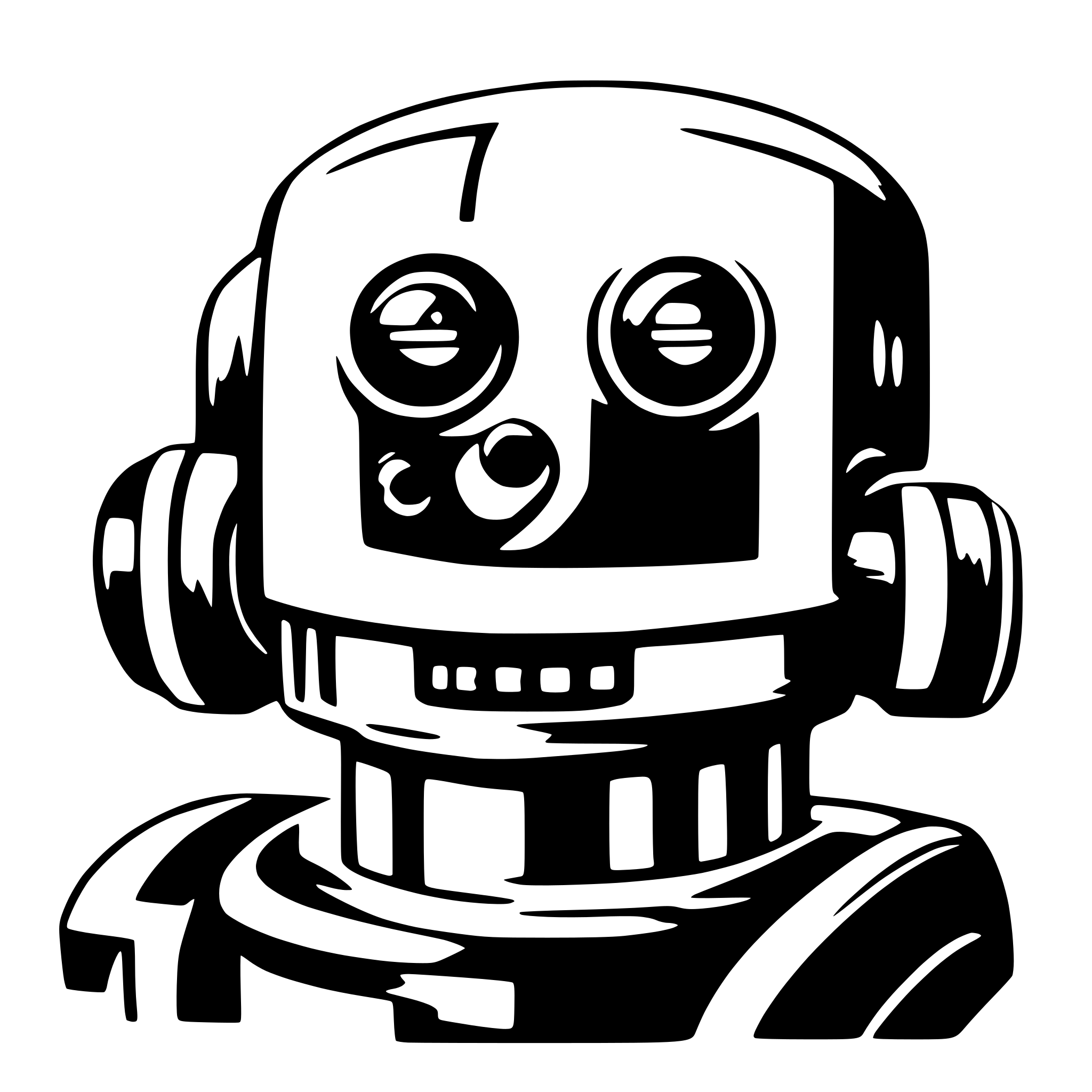 AI-generated SVG of 'robot eva 01'