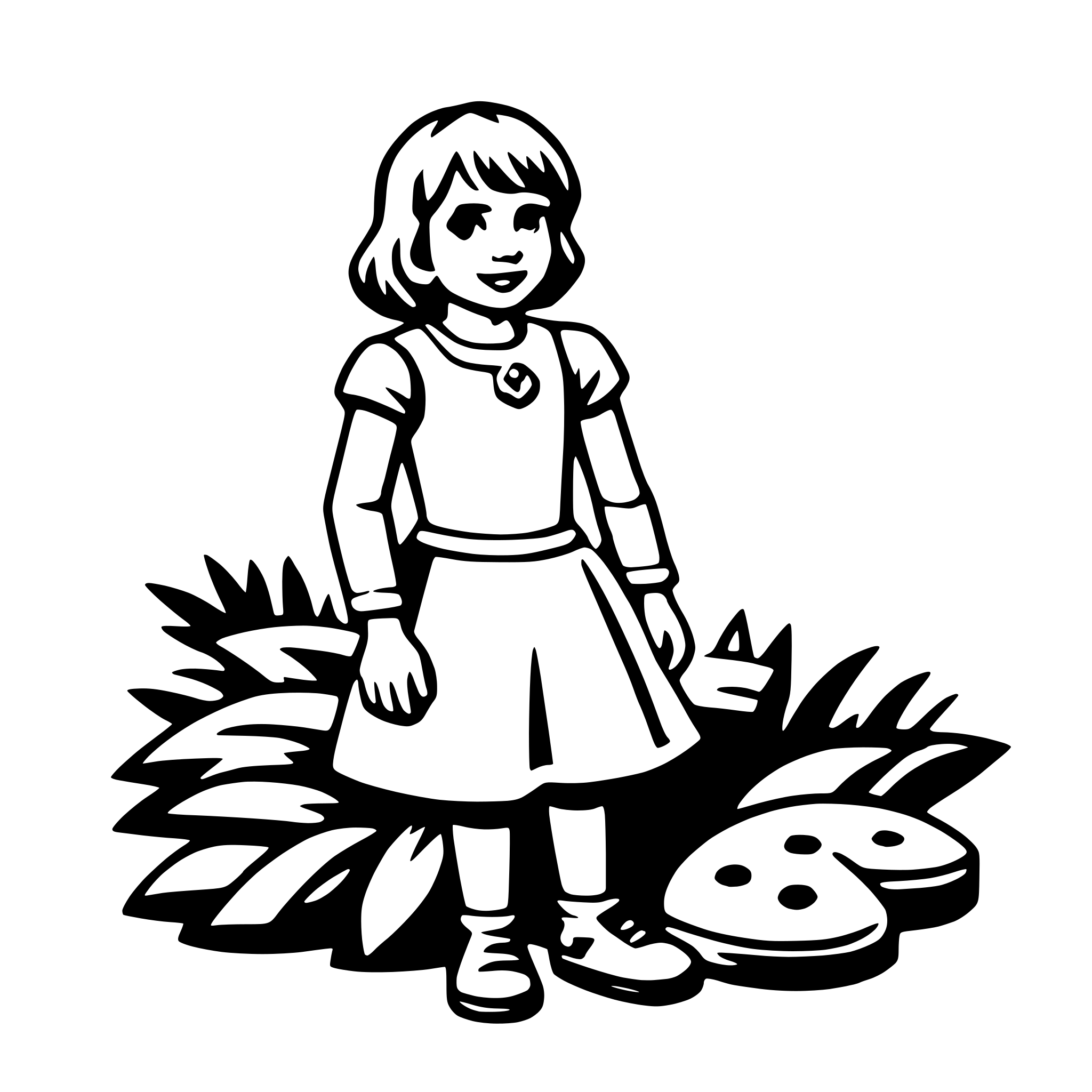 AI-generated SVG of a illustrator