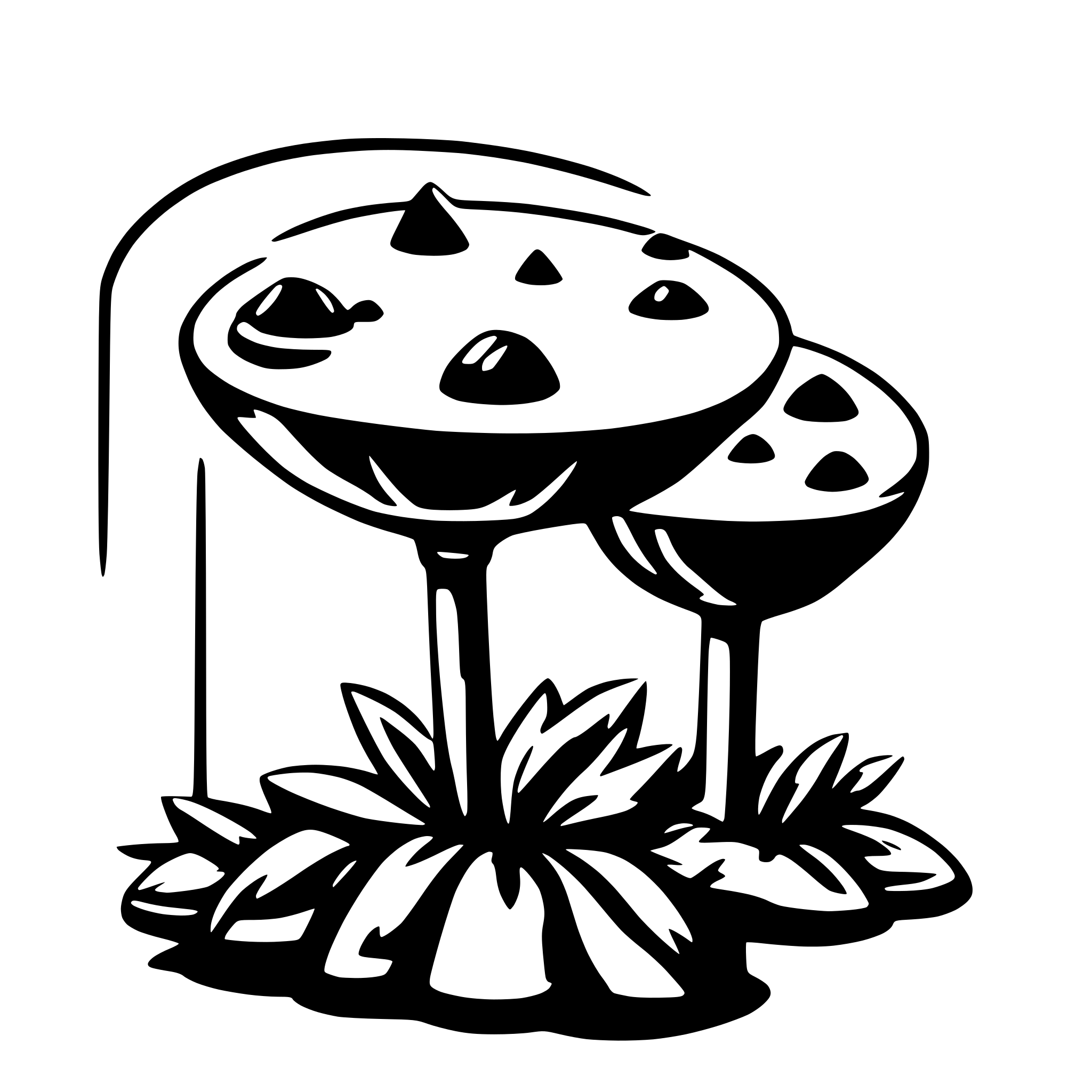 AI-generated SVG of 'oloid'