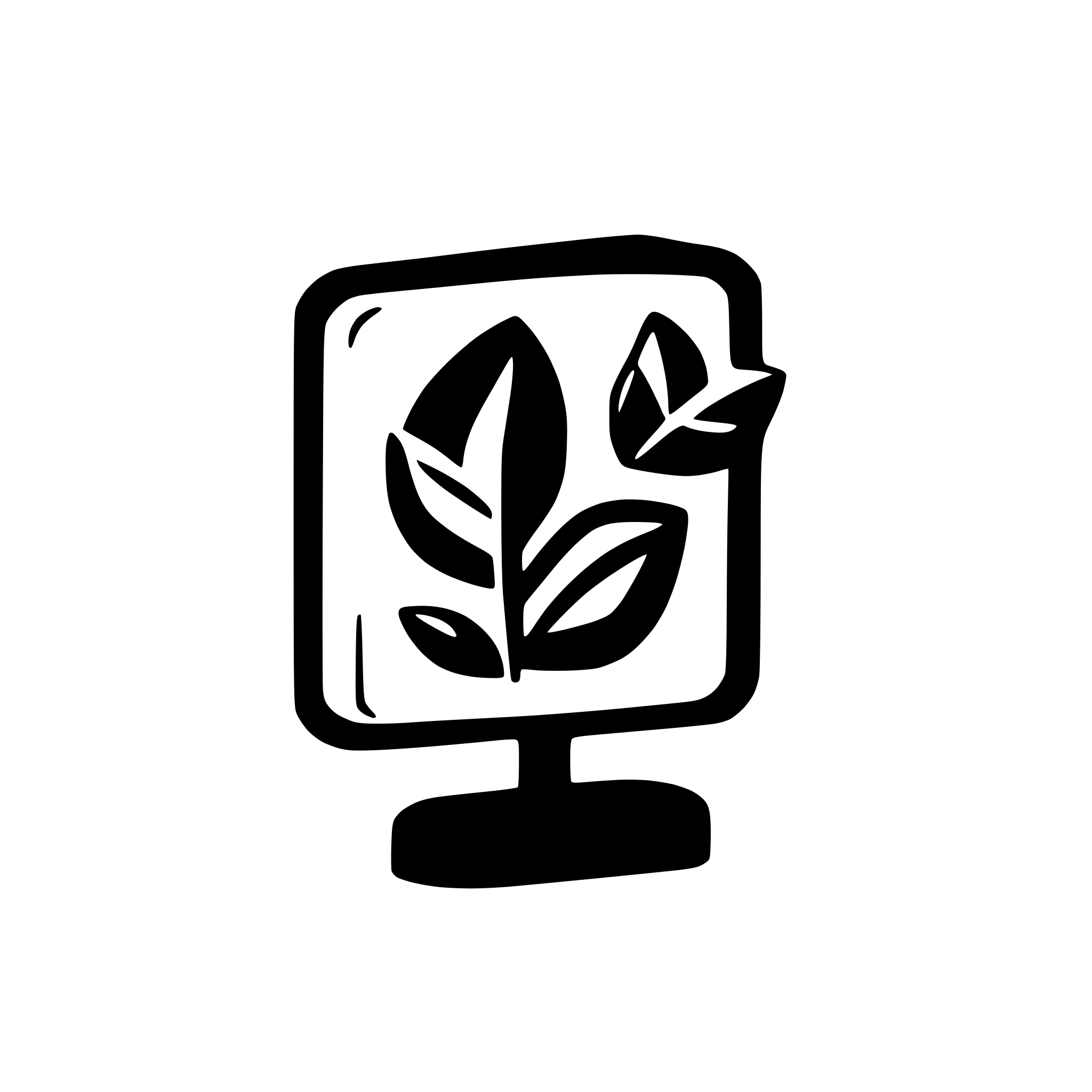 AI-generated SVG of 'square meters icon'
