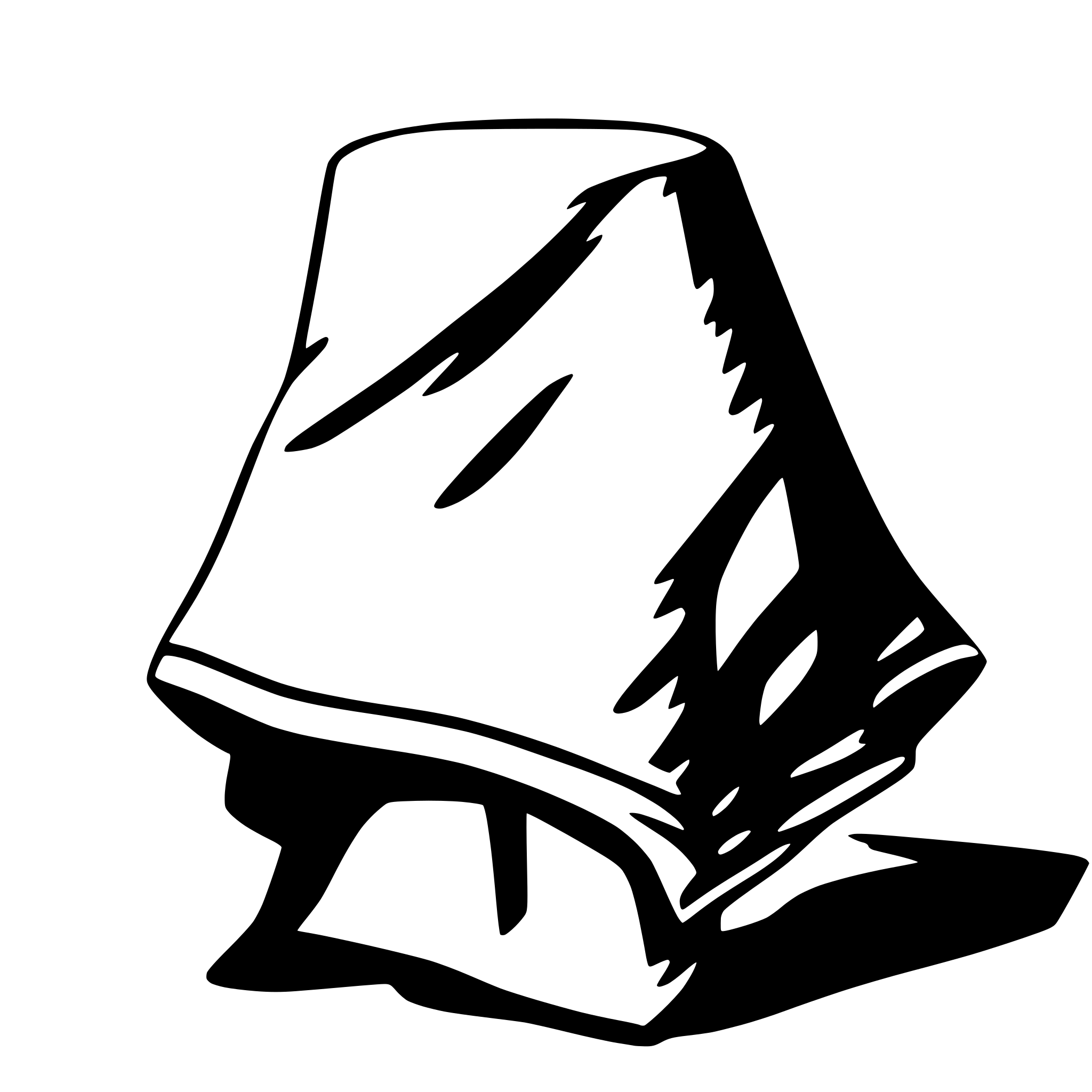 AI-generated SVG of 'simple cloth icon'