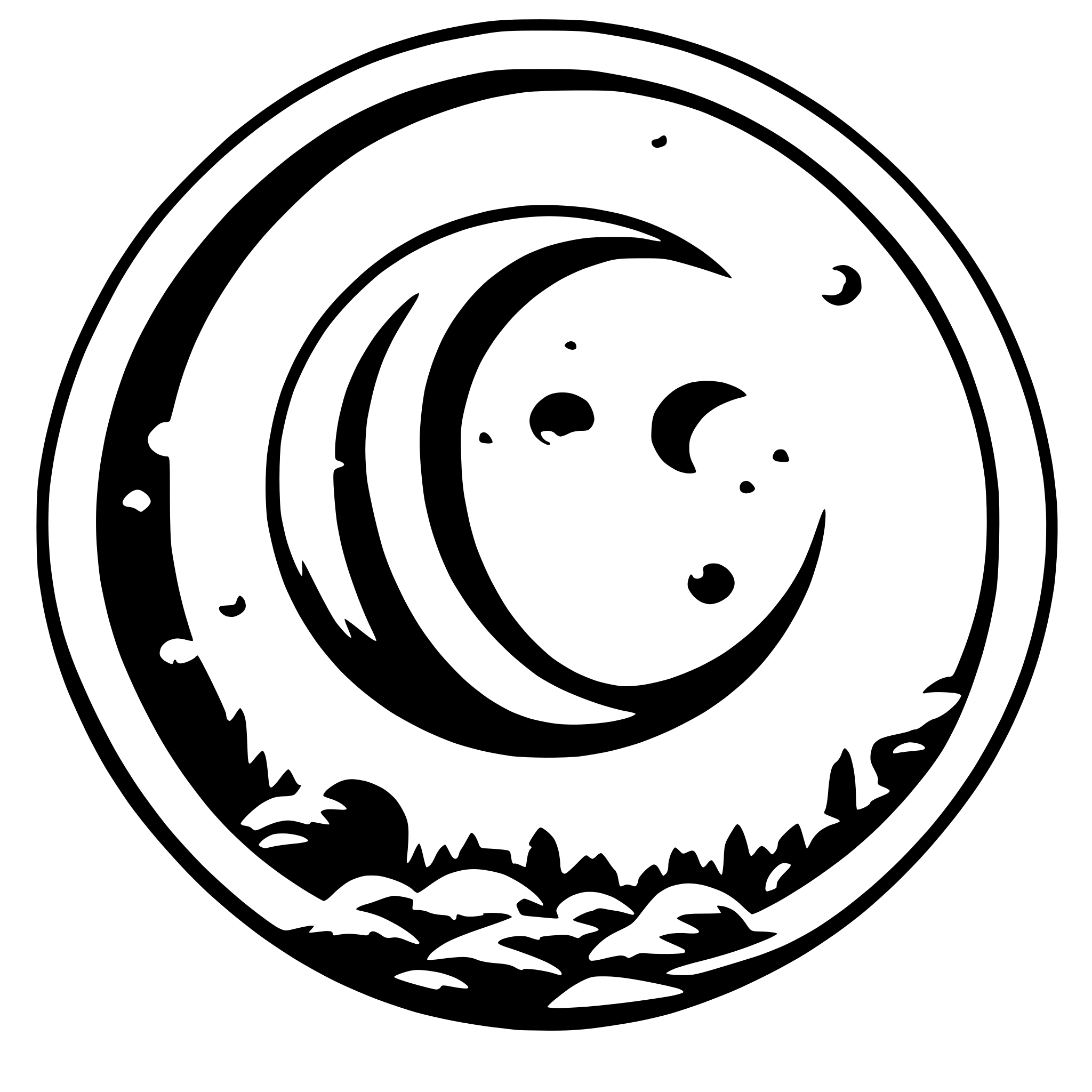 AI-generated SVG of 'space moon'