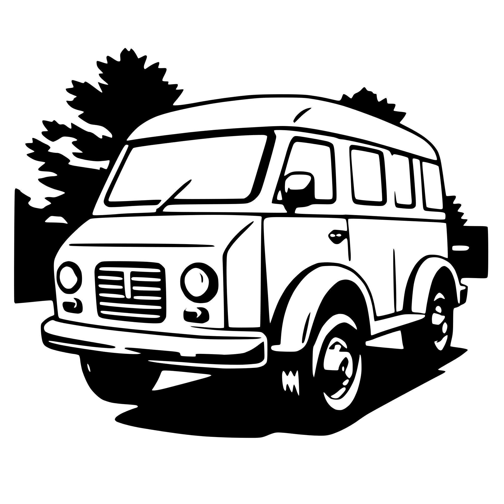 AI-generated SVG of a vehicle