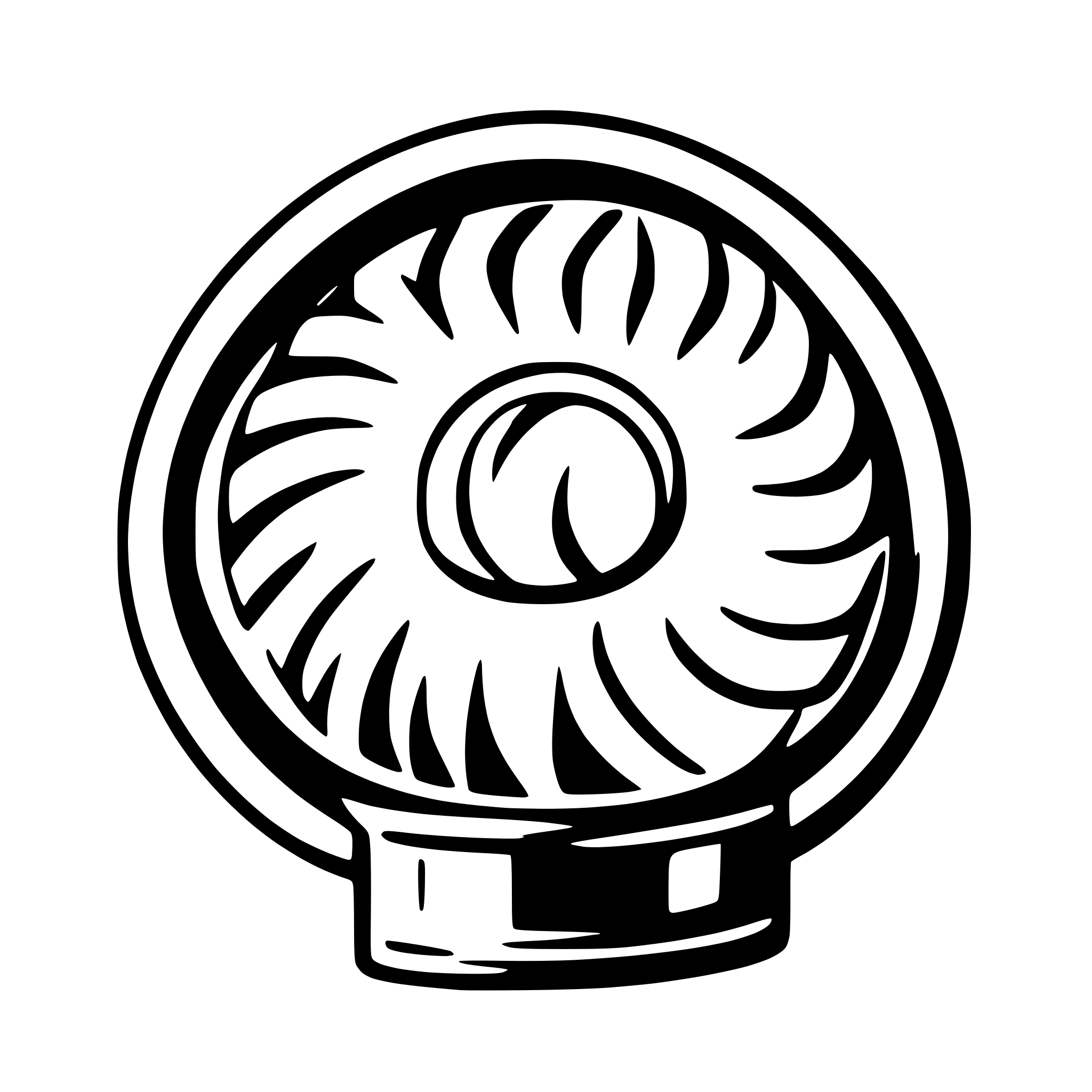 AI-generated SVG of 'Gas turbine'