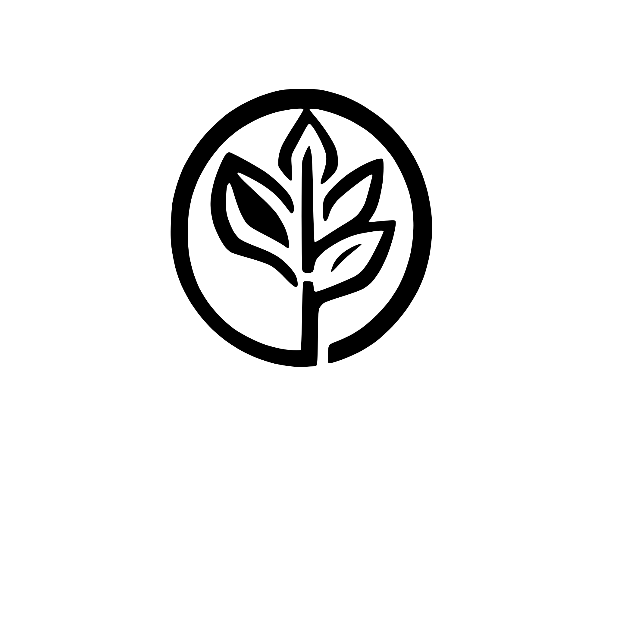 AI-generated SVG of a engeneering agriculture university logo green blue