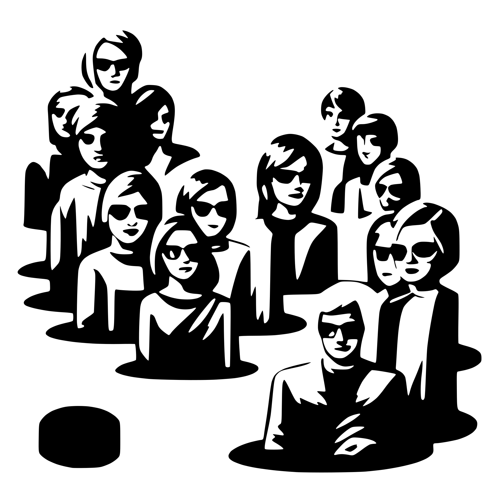 AI-generated SVG of a Group of groups