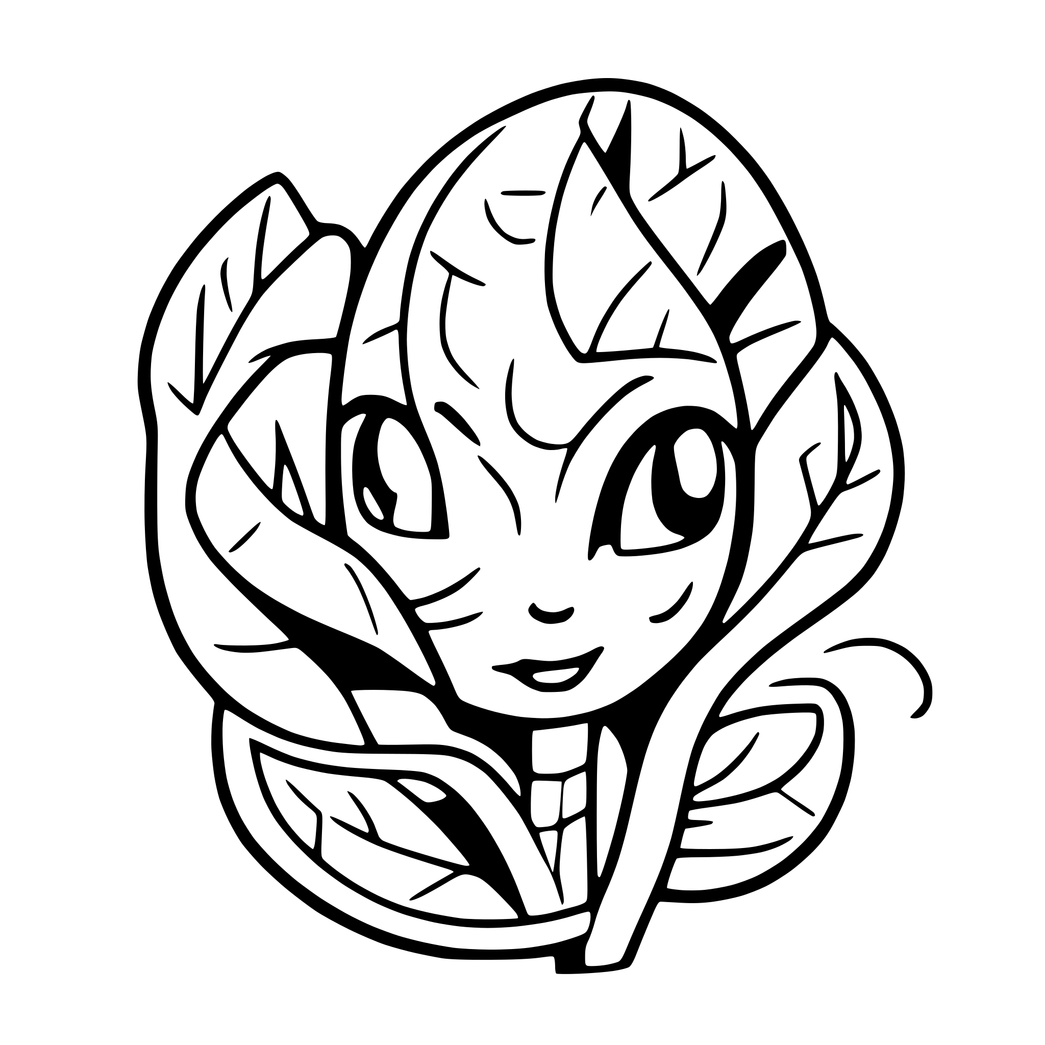 AI-generated SVG of a YenkY MC