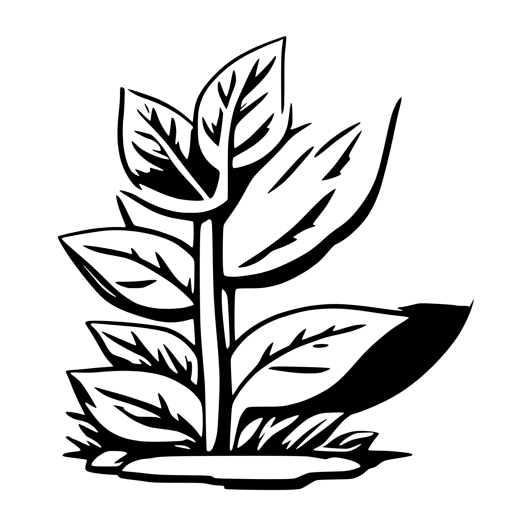 AI-generated SVG of 'Green relief'