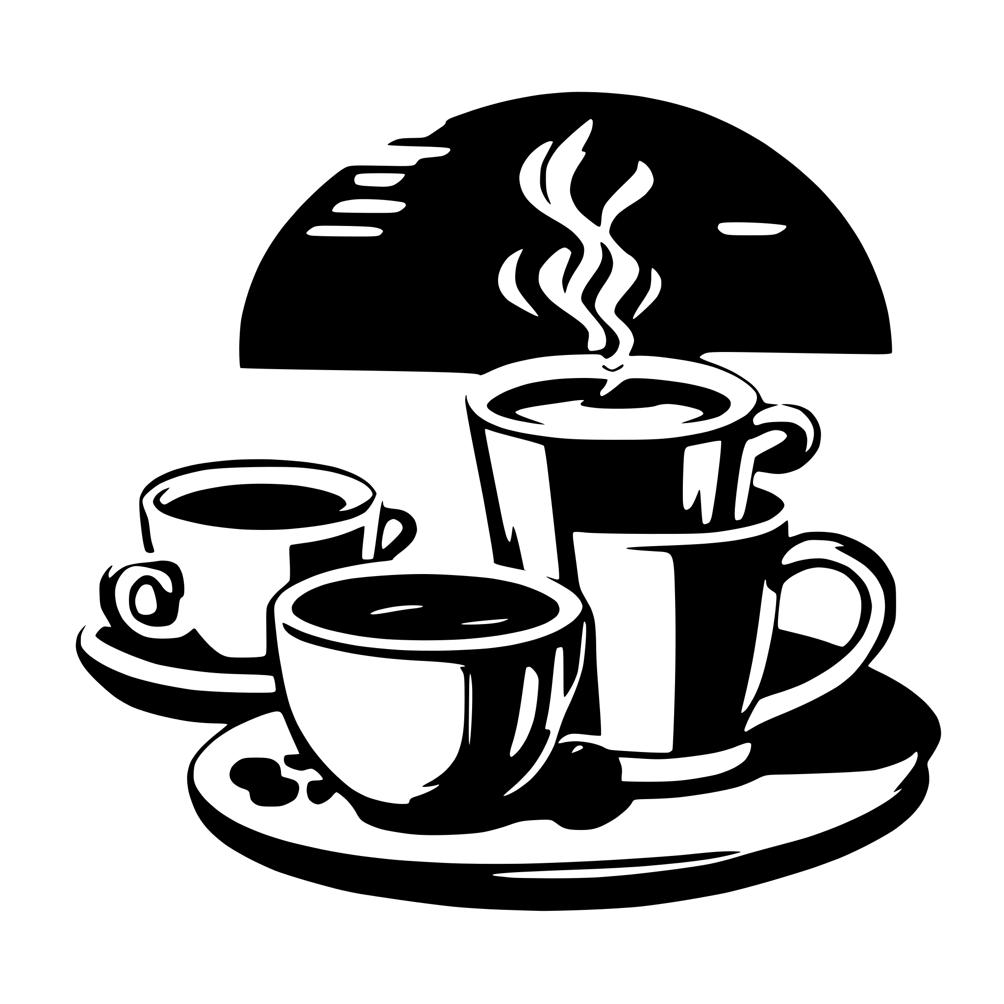 AI-generated SVG of 'coffee'