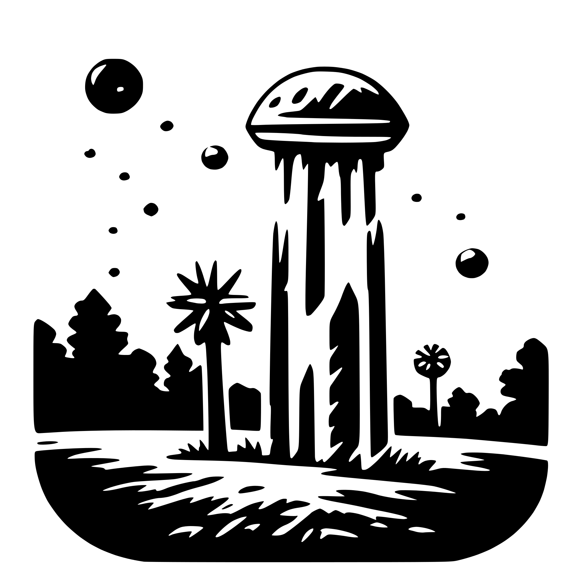 AI-generated SVG of 'meteor shower'