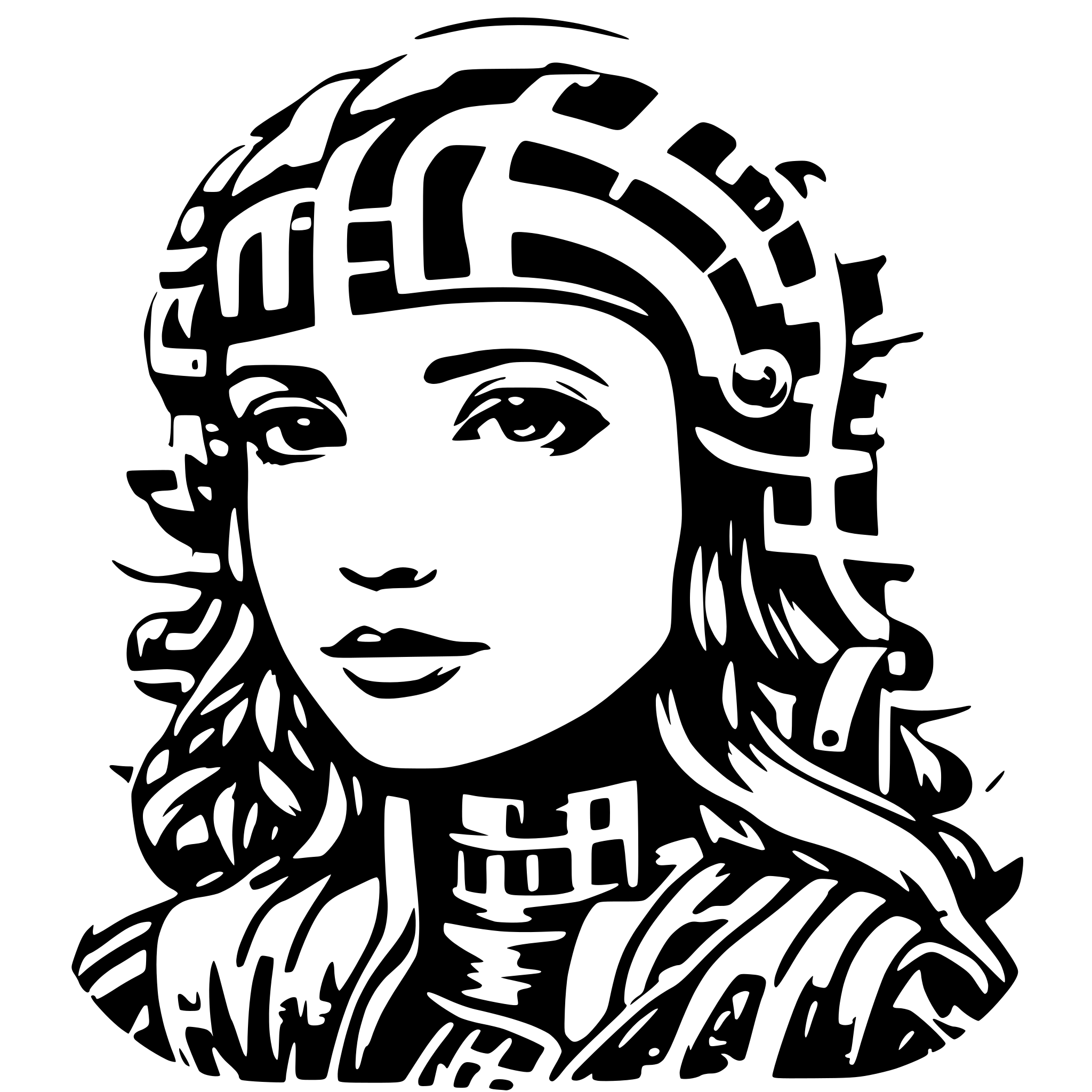 AI-generated SVG of a ai assistant