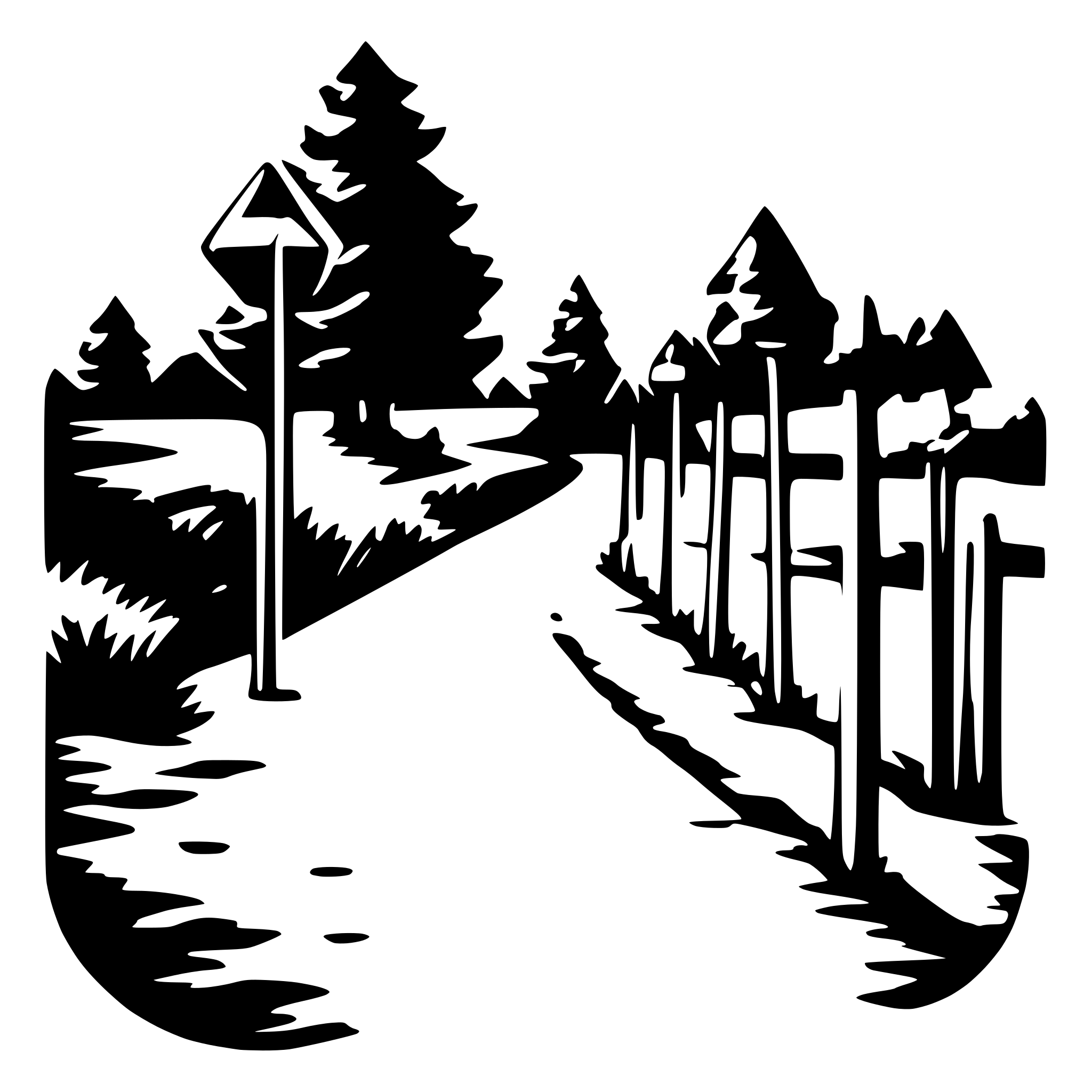 AI-generated SVG of a misile
