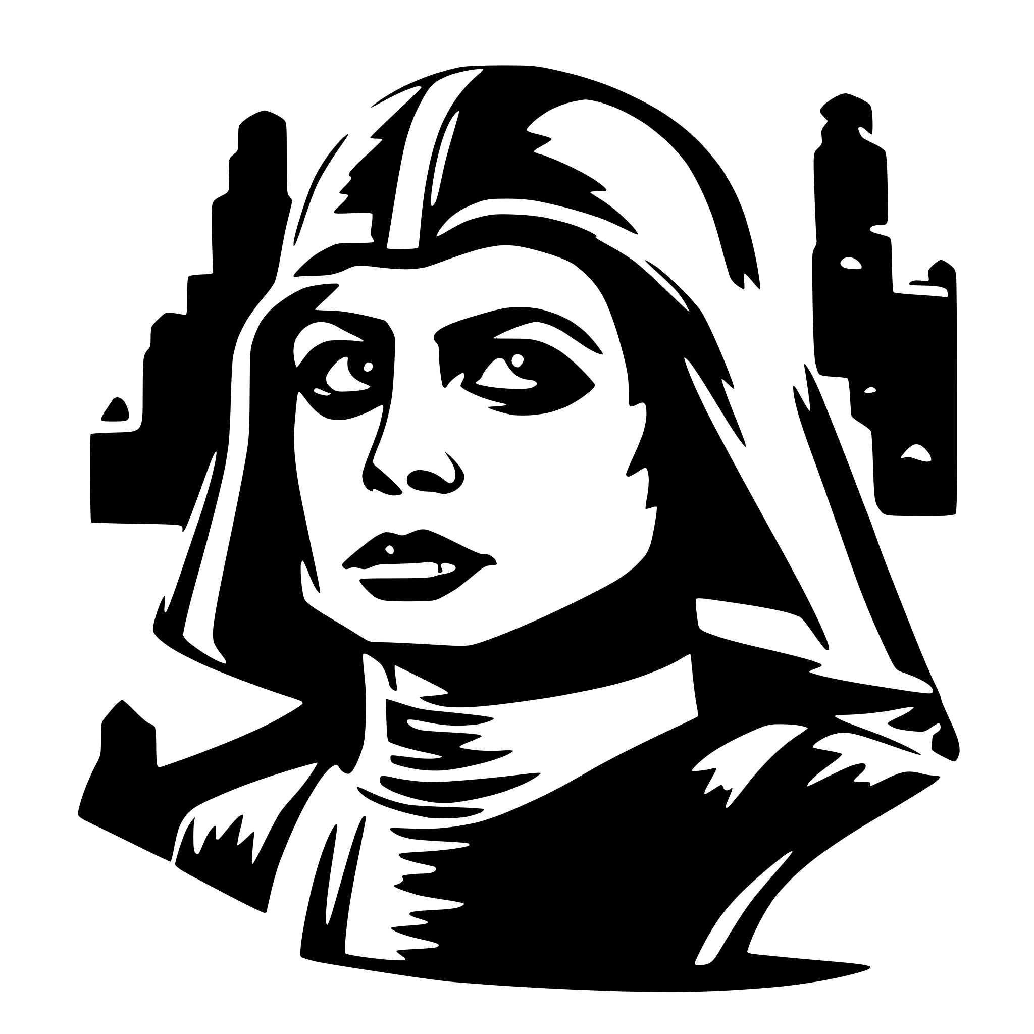 AI-generated SVG of 'Star Wars'