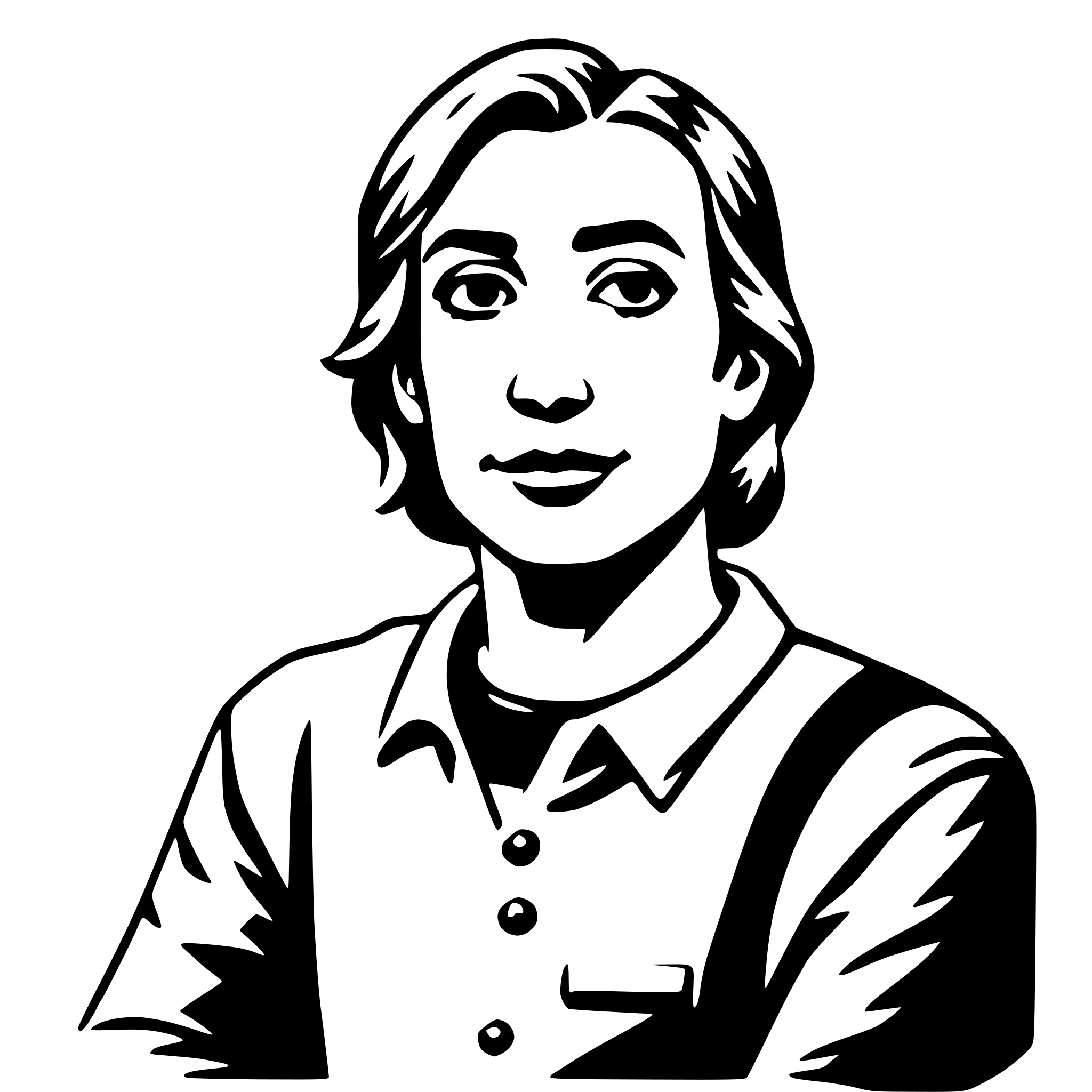 AI-generated SVG of a counselor