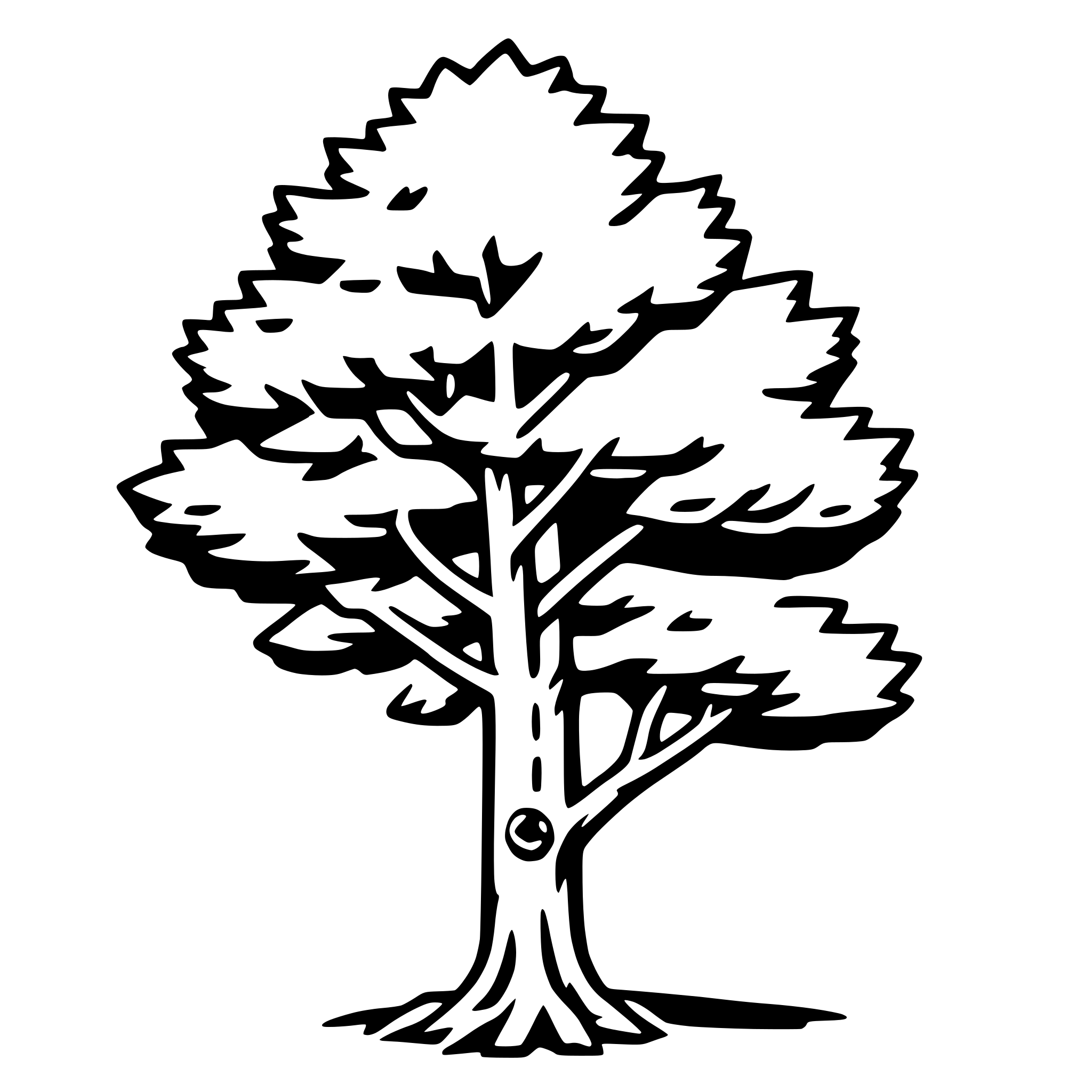 AI-generated SVG of 'larch tree'