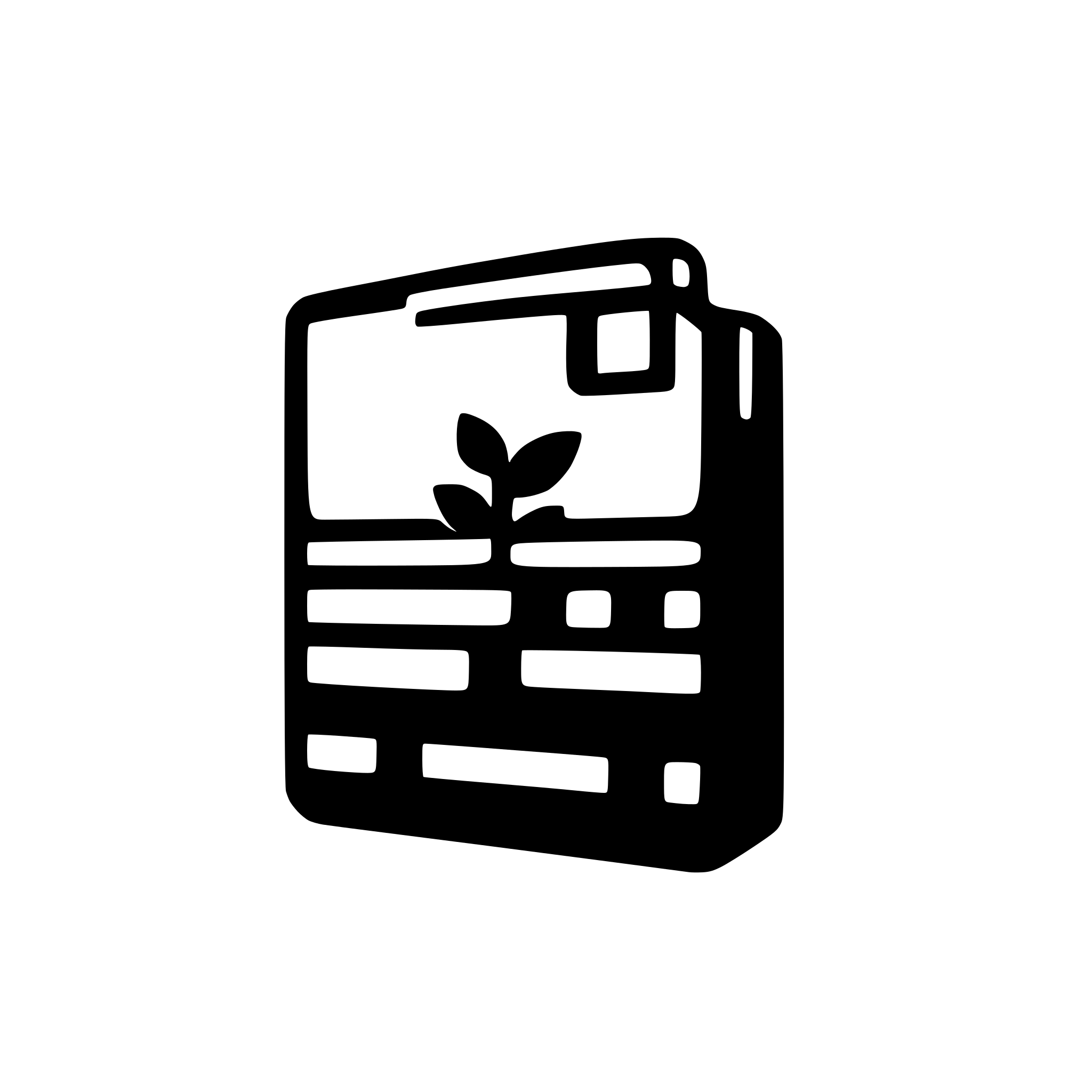 AI-generated SVG of 'Pixellated Folder Icon'