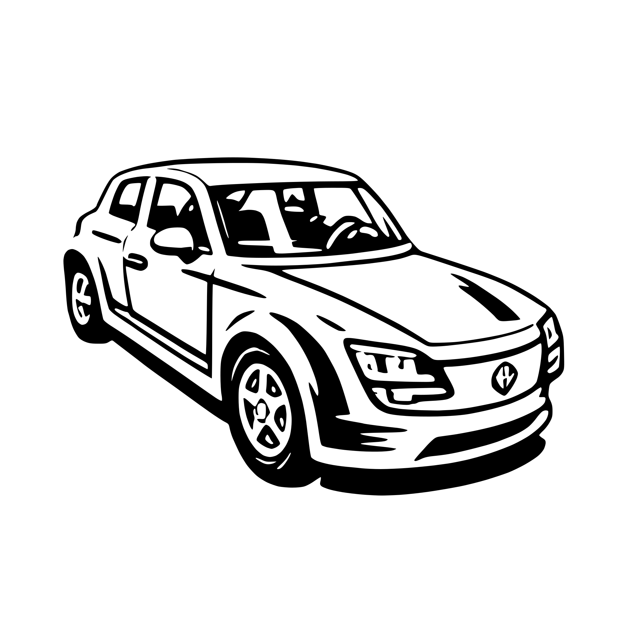 AI-generated SVG of 'electric car'