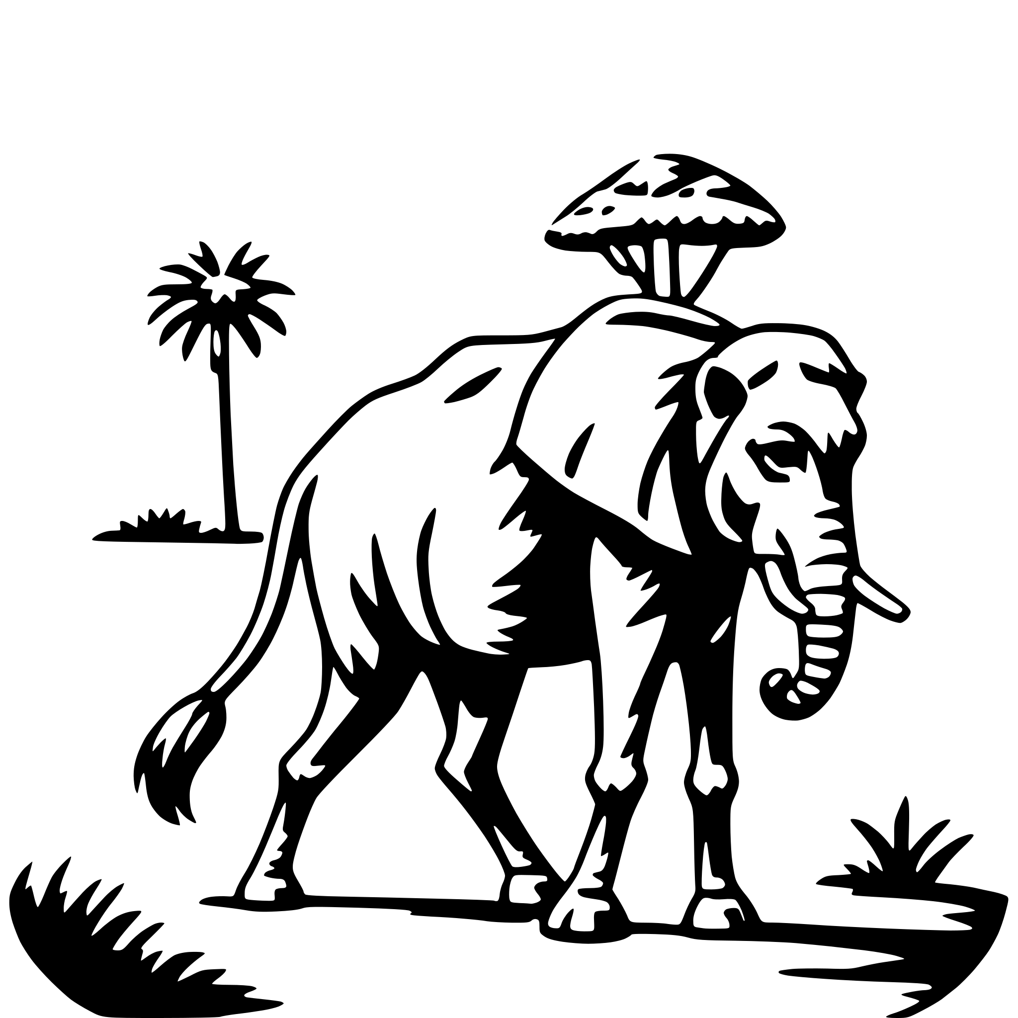 AI-generated SVG of 'wildlife safari'