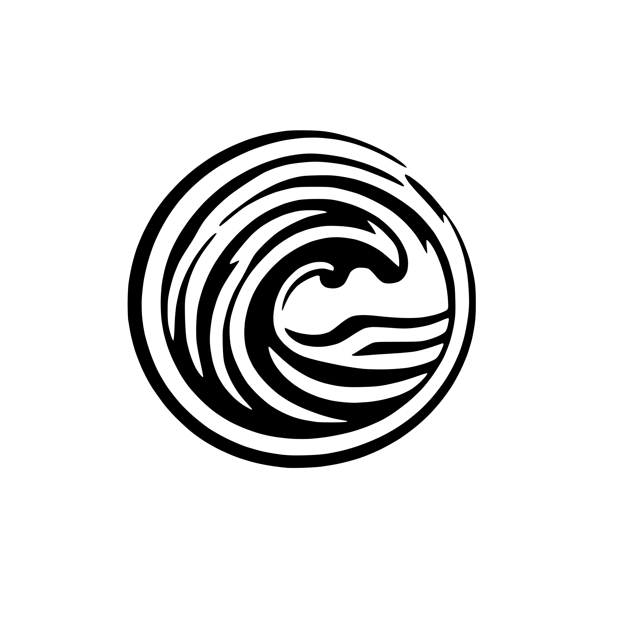 AI-generated SVG of a Simple waves