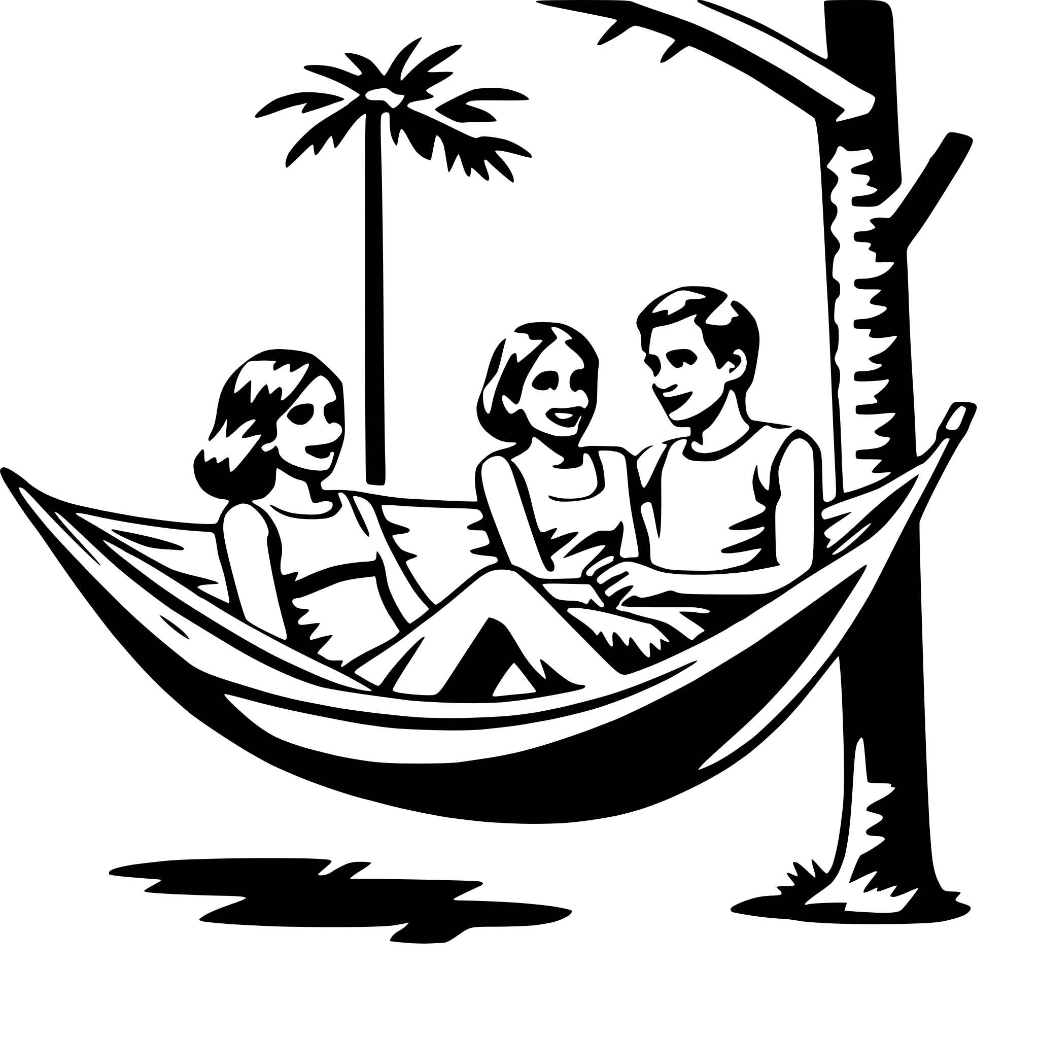 AI-generated SVG of 'couples in hammock'