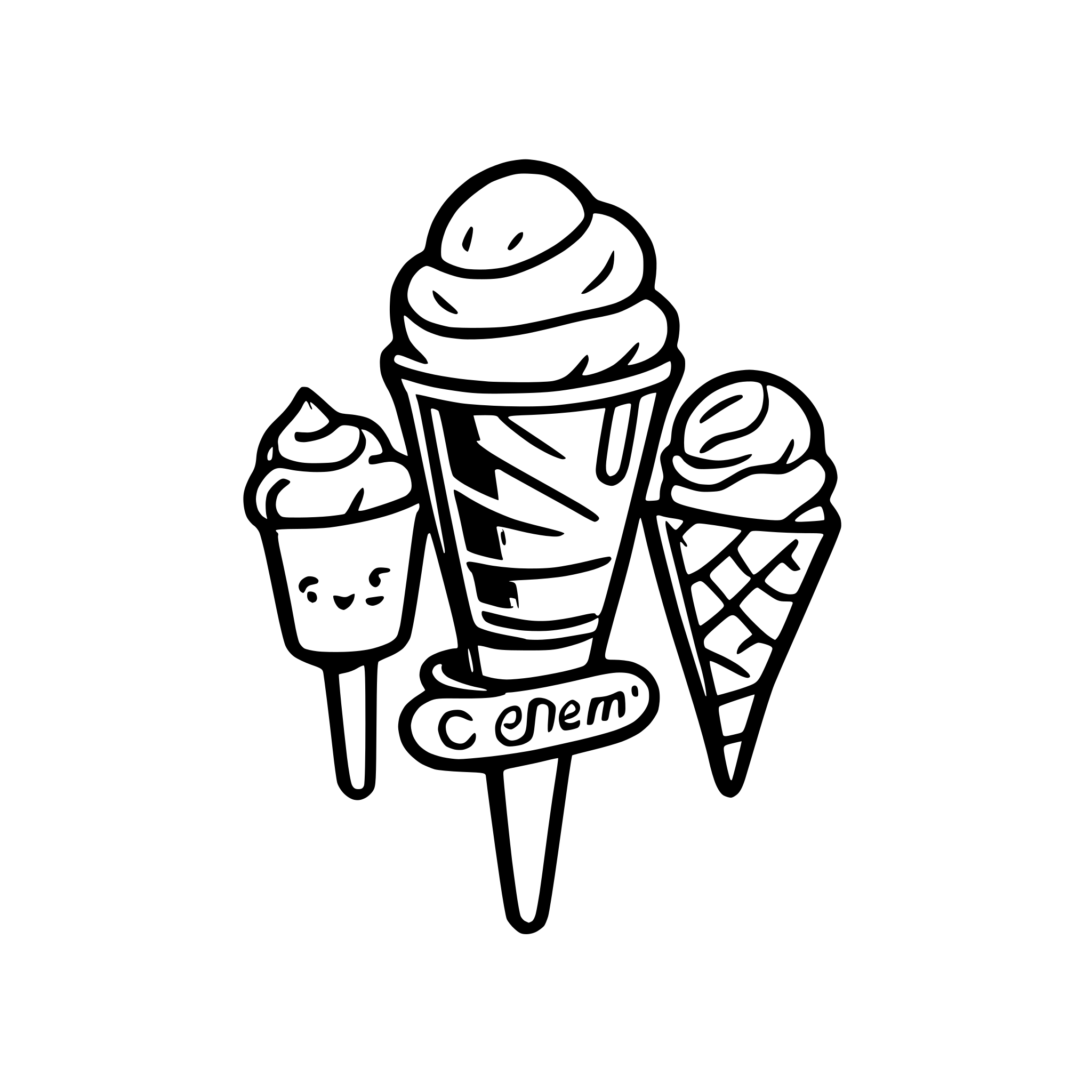 AI-generated SVG of a "Design a logo for a fun and memorable ice cream shop named 'Scoops of Joy.' The logo should embody harmony and direct the viewer's gaze effectively, adhering to the principles of graphic design. Use playful and vibrant colors to evoke a sense of joy and indulgence, ensuring the design is both eye-catching and cohesive." AI-generated SVG of a "Design a logo for a fun and memorable ice cream shop named 'Scoops of Joy.' The logo should embody harmony and direct the viewer's gaze effectively, adhering to the principles of graphic design. Use playful and vibrant colors to evoke a sense of joy and indulgence, ensuring the design is both eye-catching and cohesive."