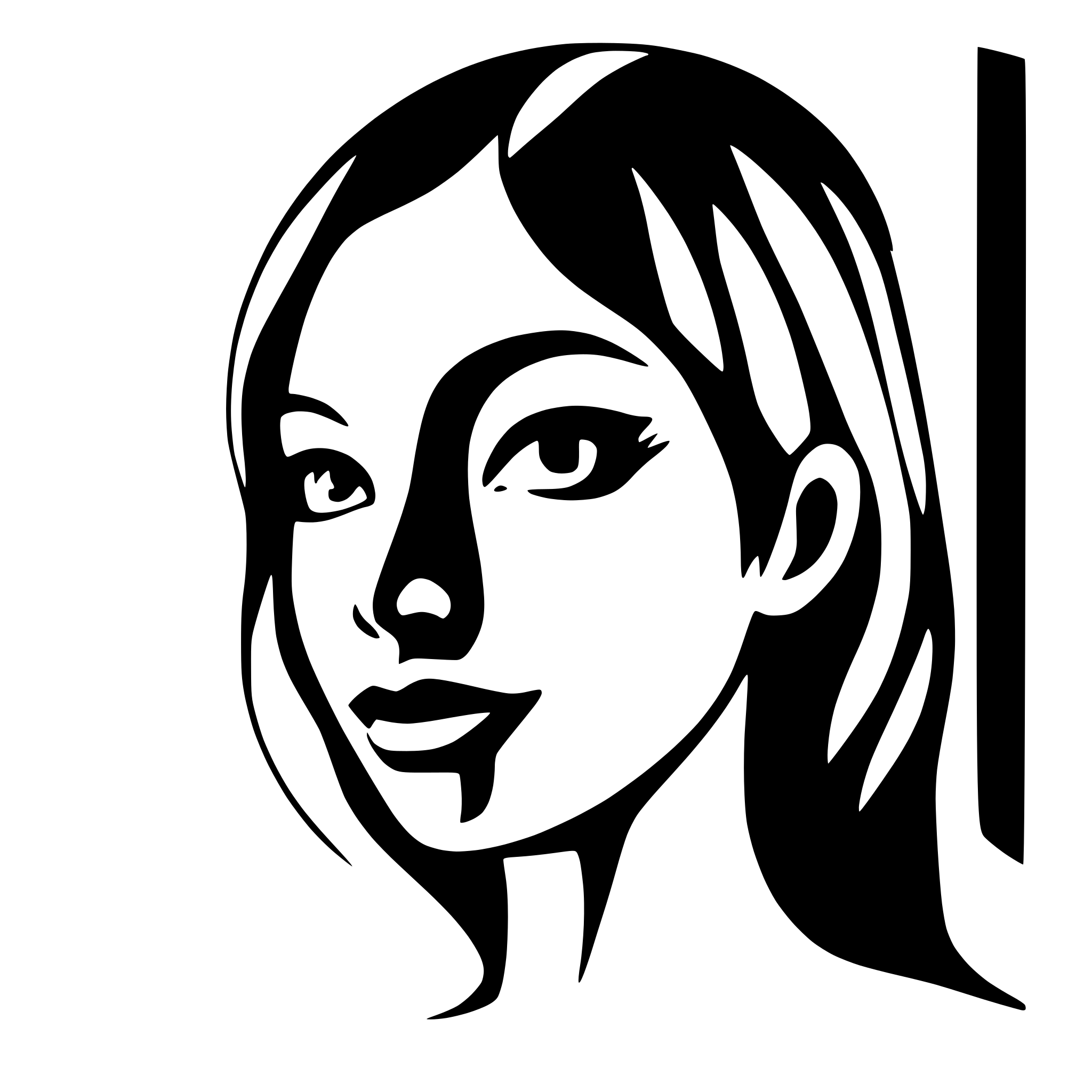 AI-generated SVG of a Looking