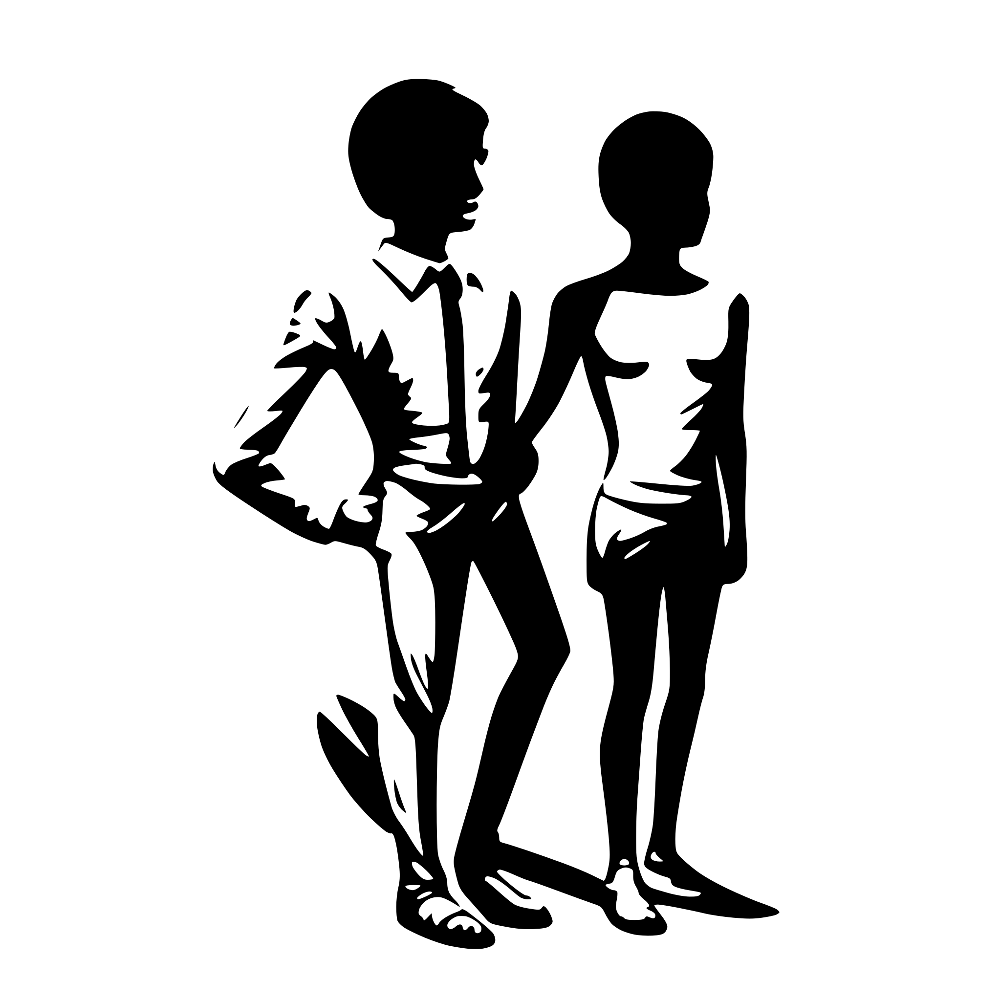 AI-generated SVG of 'render shadow of body'
