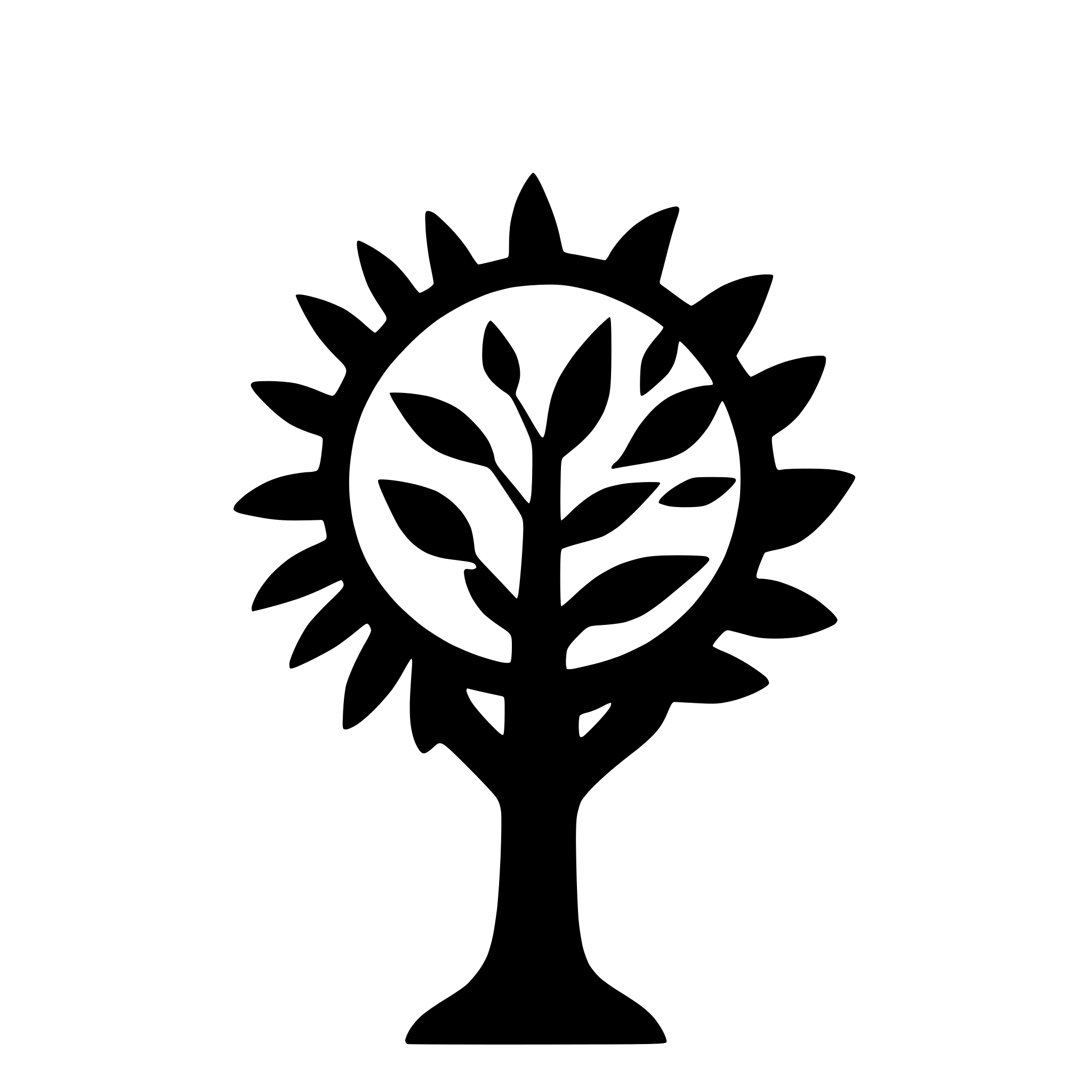 AI-generated SVG of a abstract sun basic