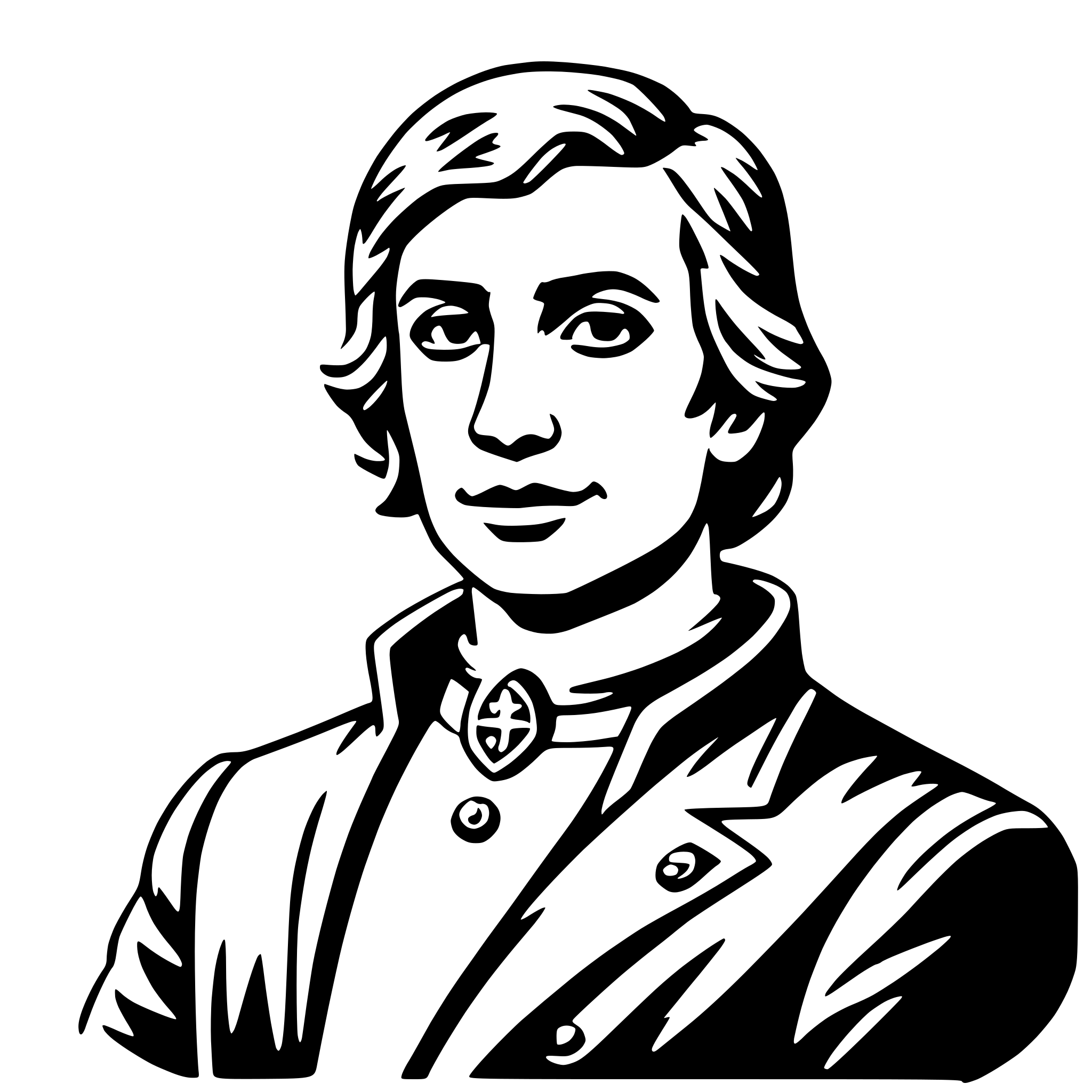AI-generated SVG of 'historian'