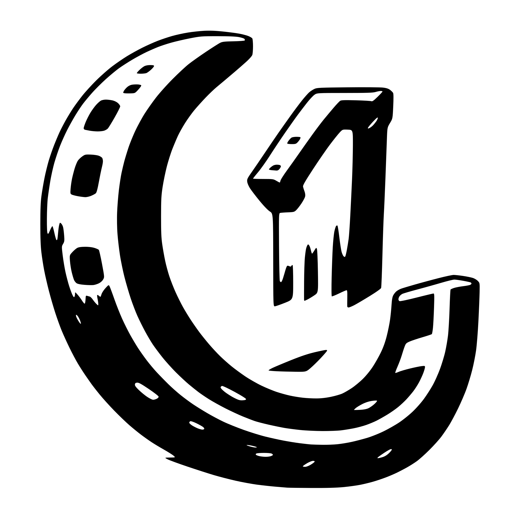 AI-generated SVG of 'Horseshoe'