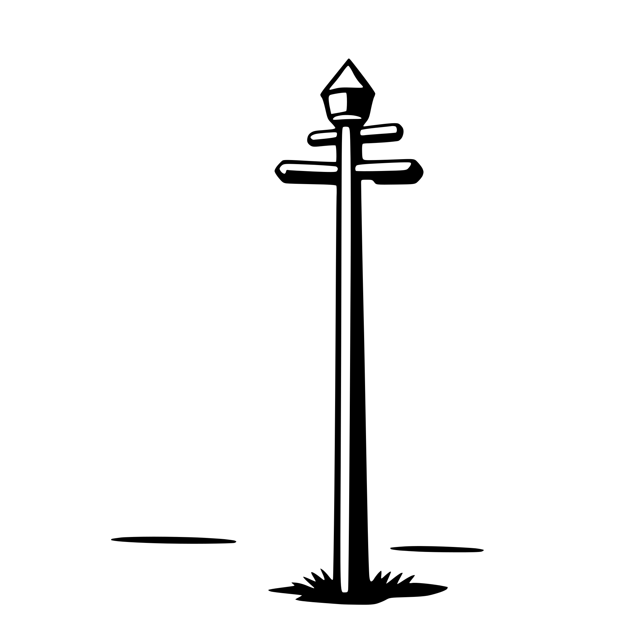 AI-generated SVG of a pole