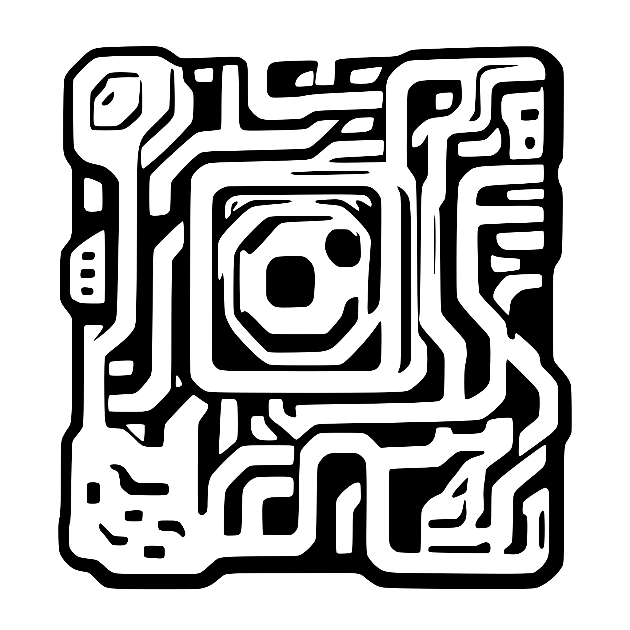 AI-generated SVG of a motherboard