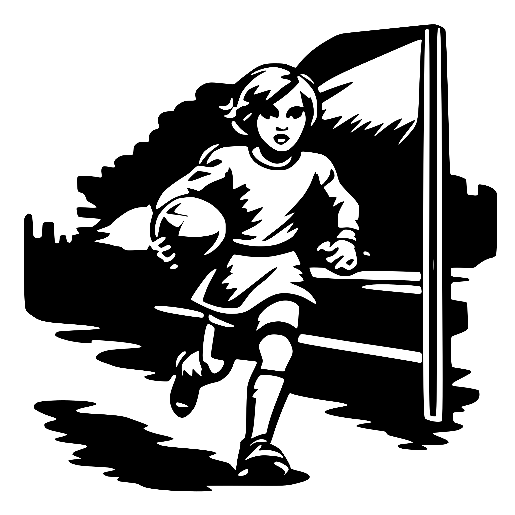 AI-generated SVG of 'Hit goal'
