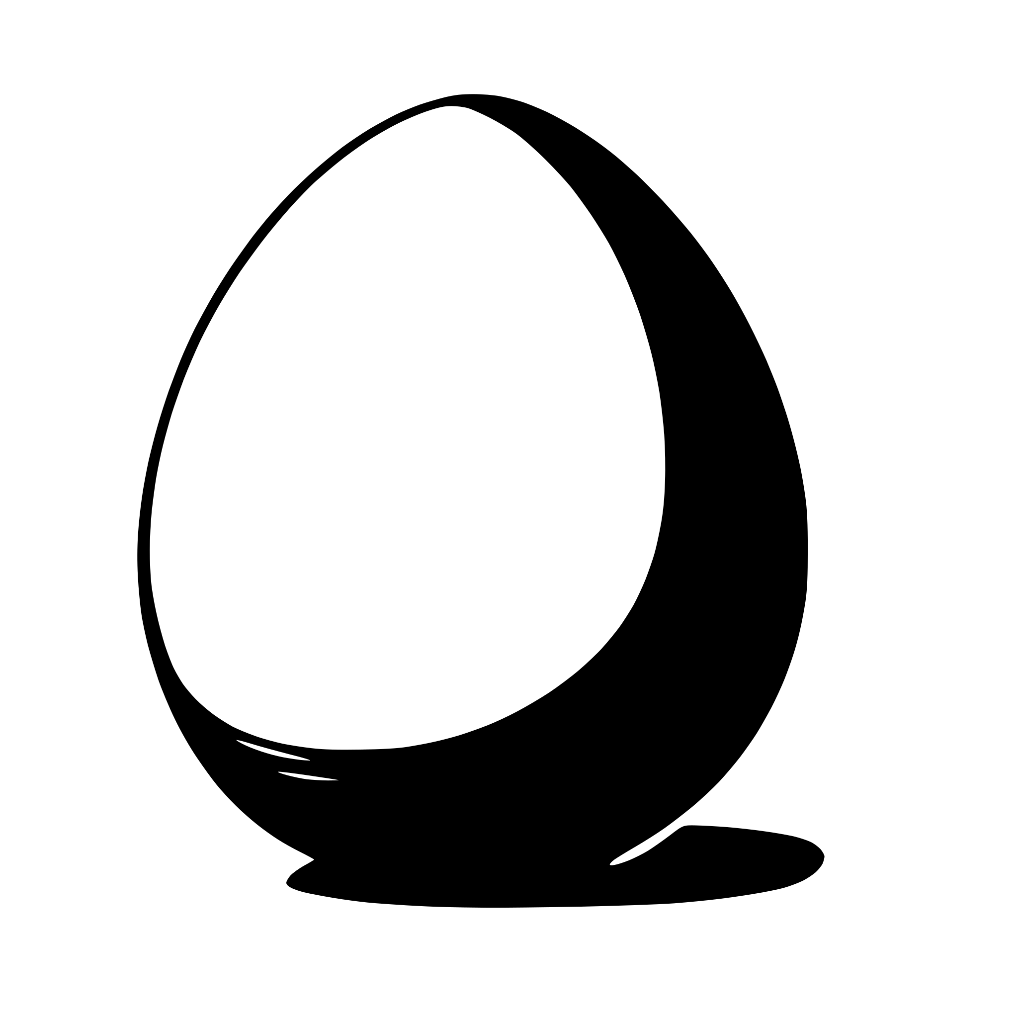 AI-generated SVG of a egg