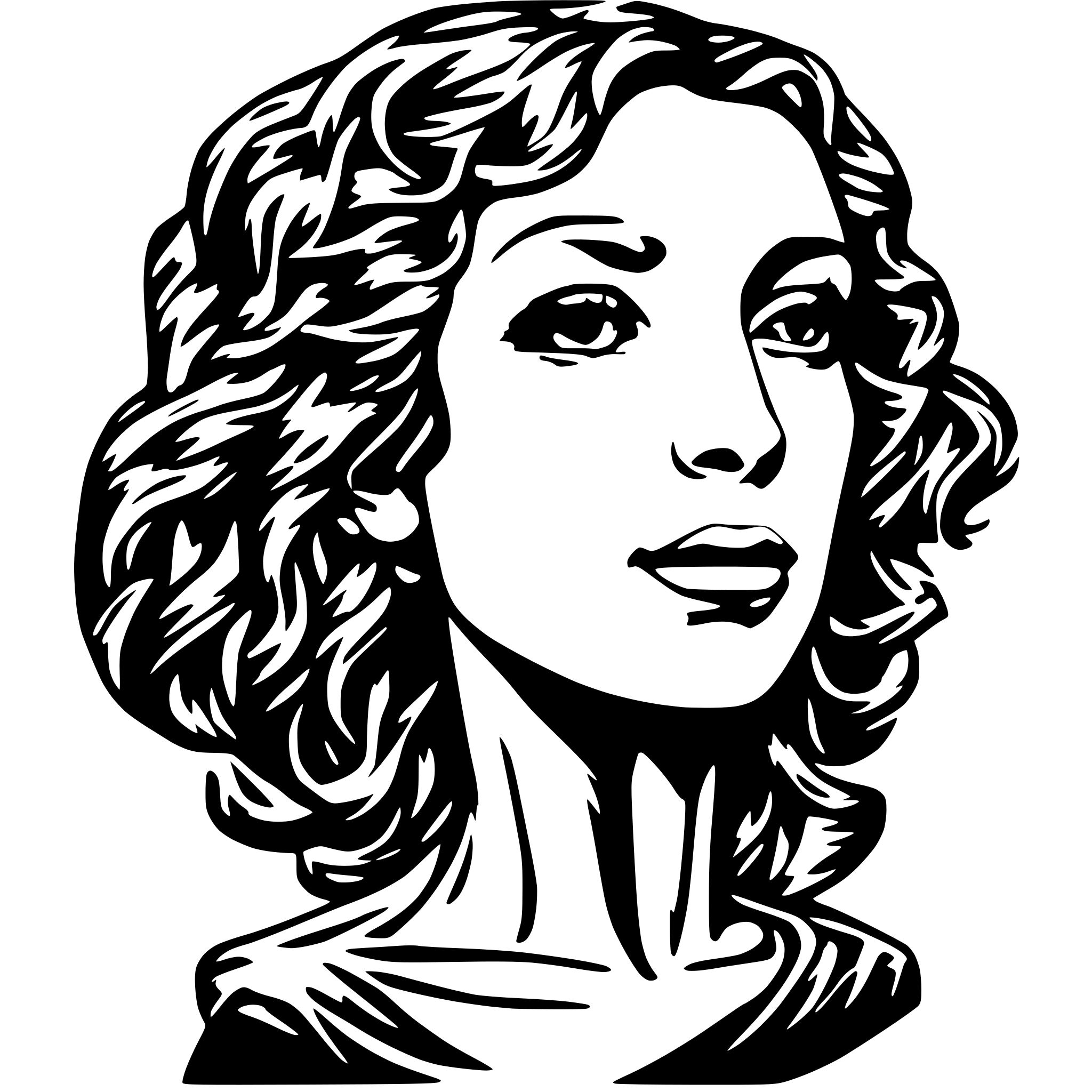AI-generated SVG of 'Advanced neural network'