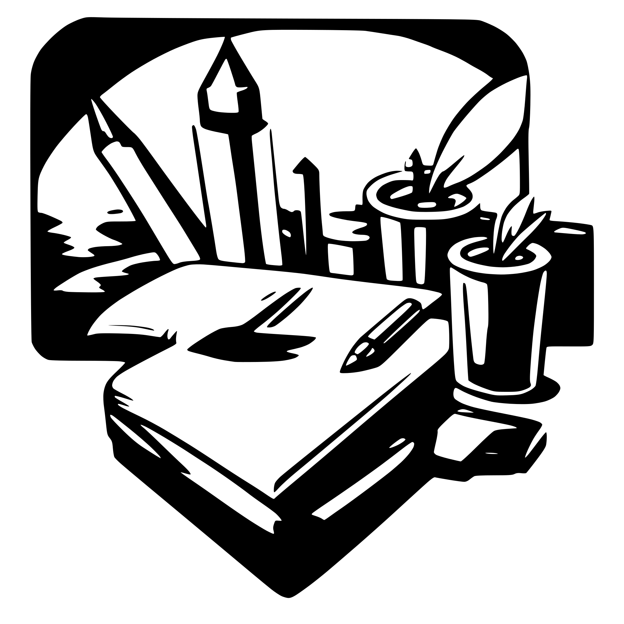AI-generated SVG of a school work