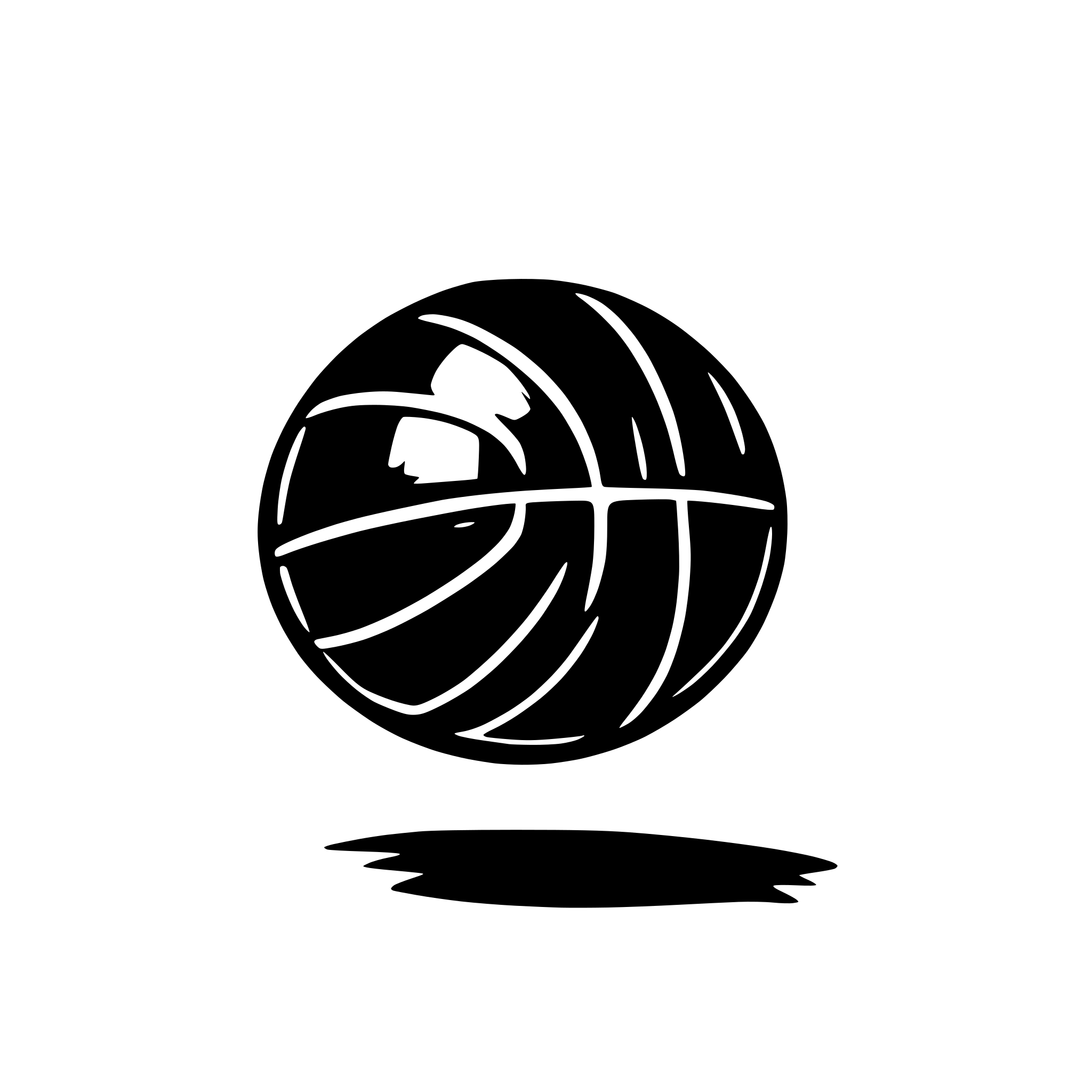 AI-generated SVG of 'basketball with a flare'