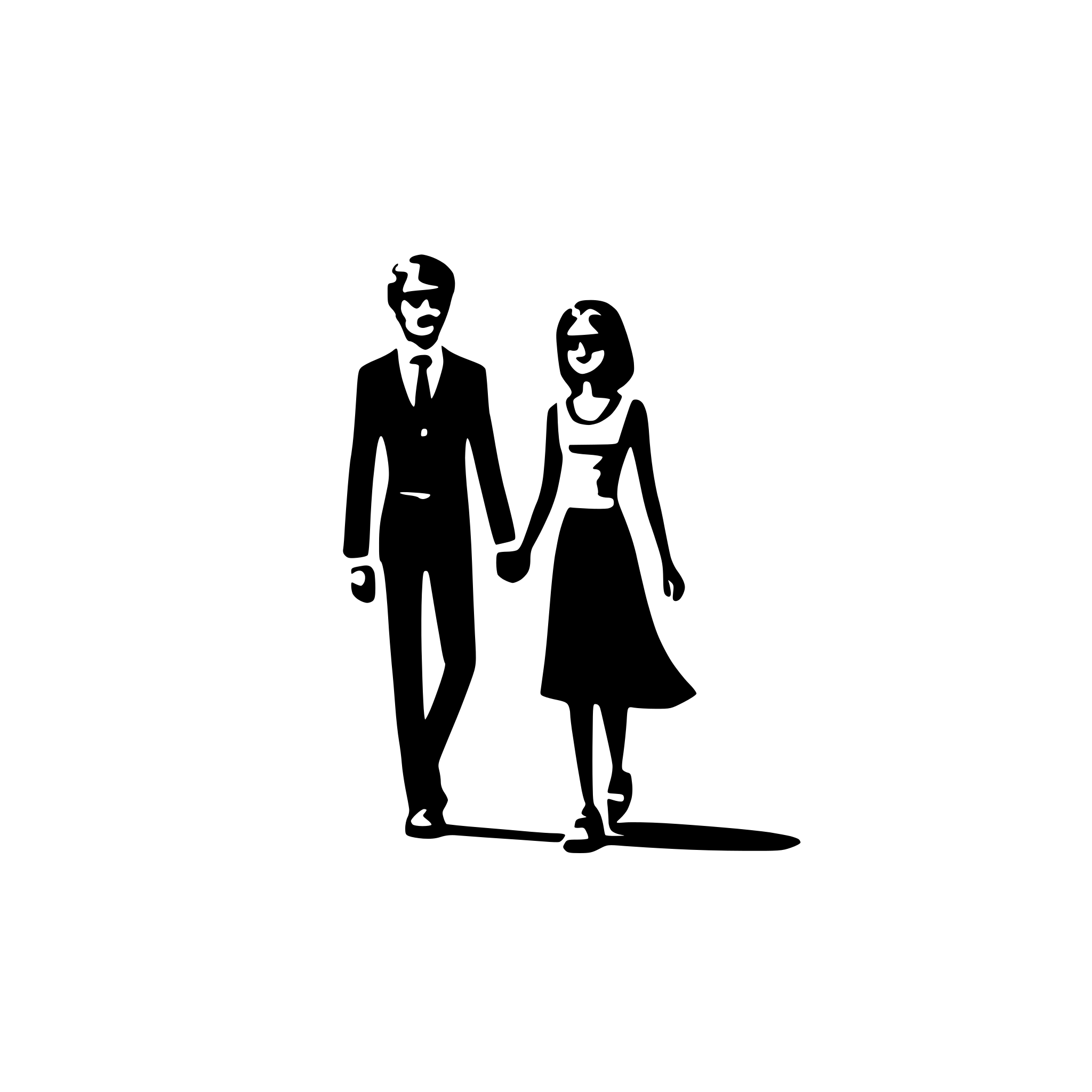 AI-generated SVG of 'romantic beach walk'