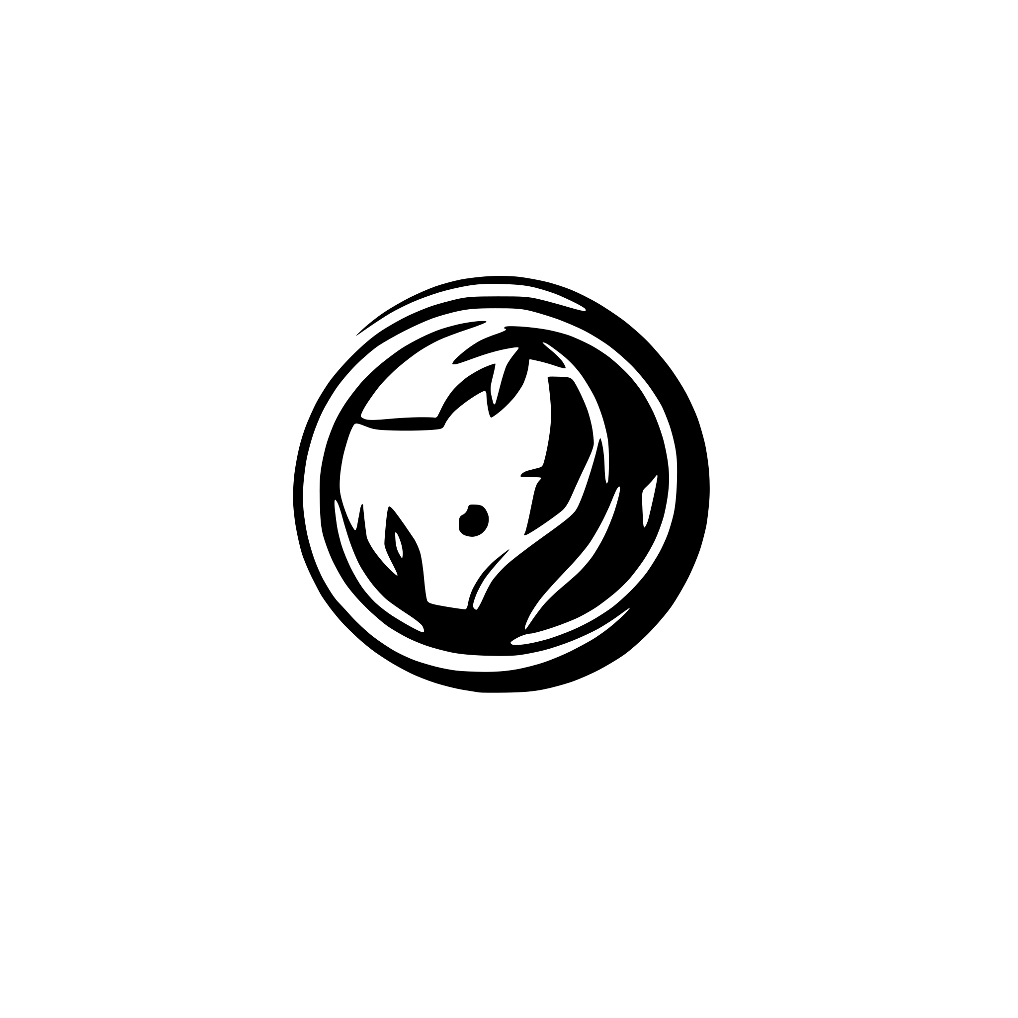 AI-generated SVG of 'VP planet logo'