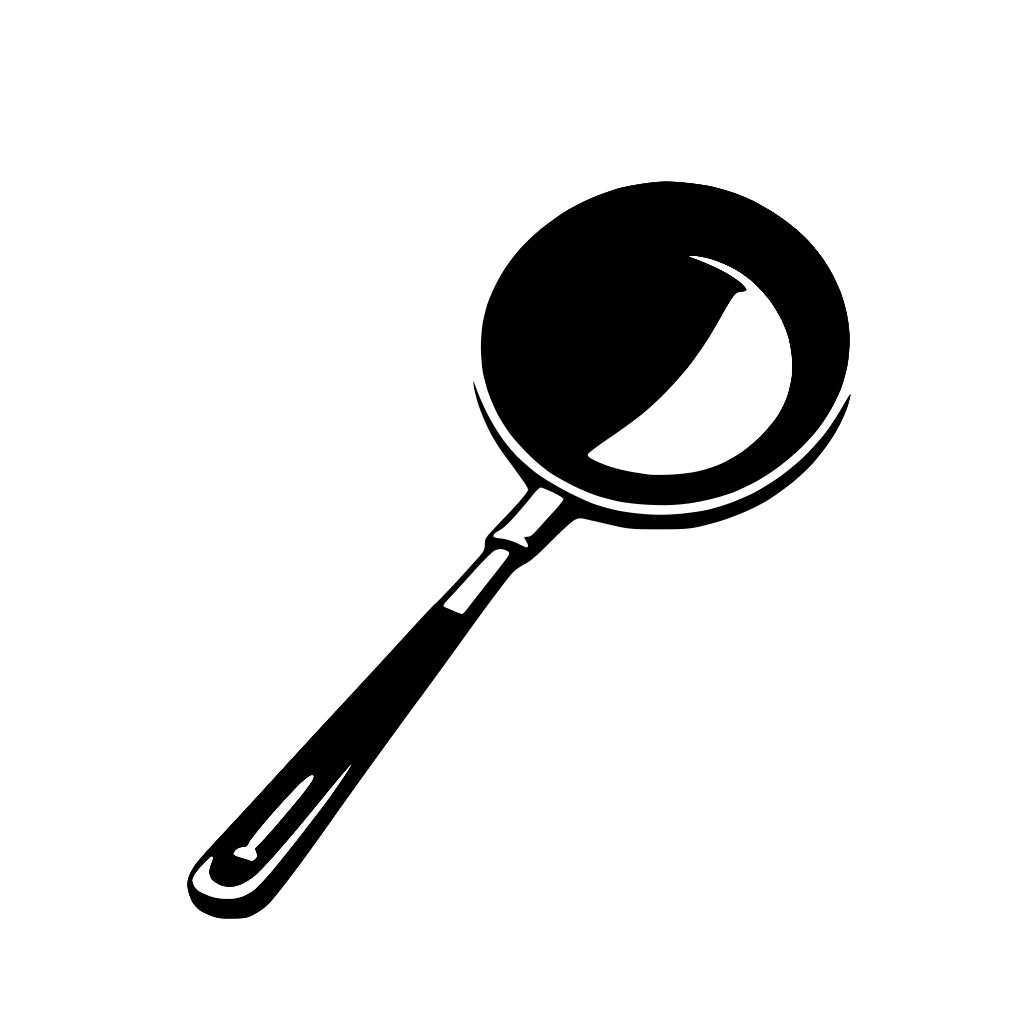 AI-generated SVG of 'frying pan'