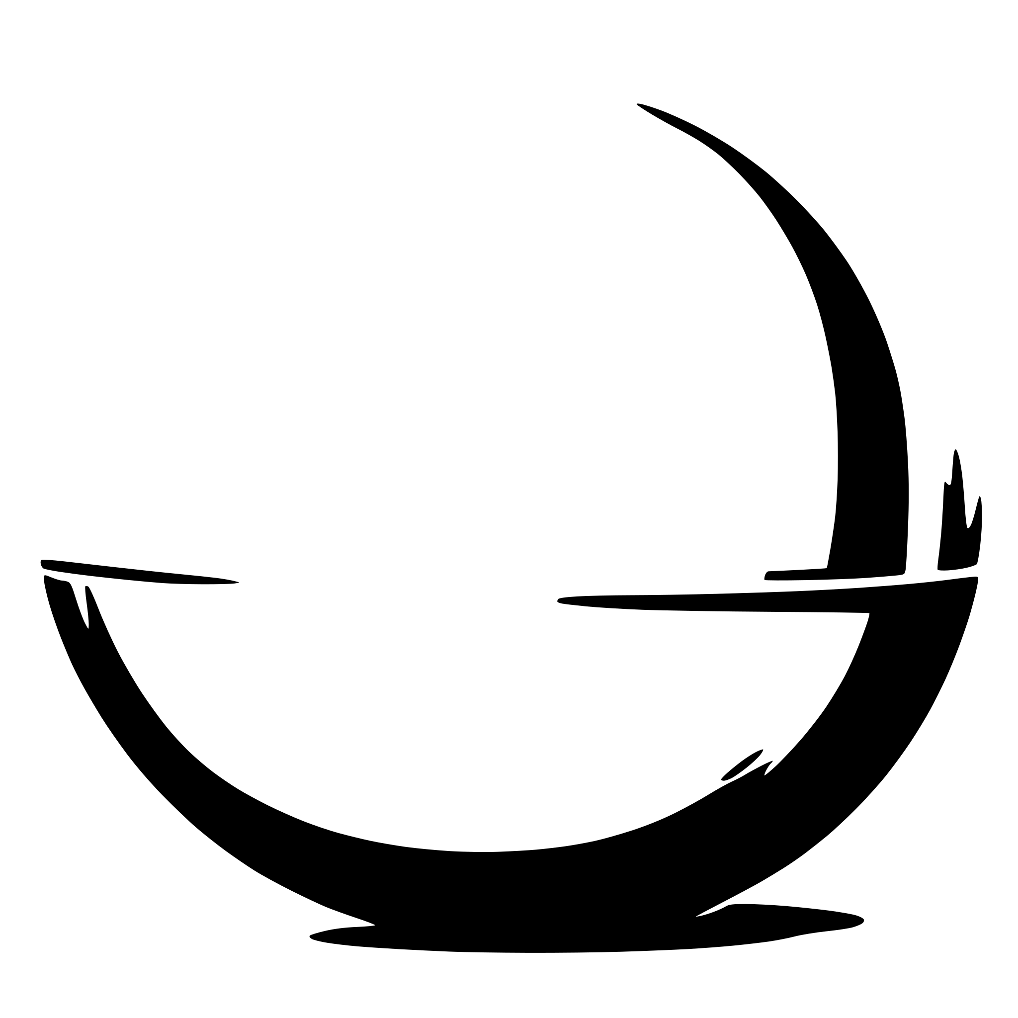 AI-generated SVG of a half a sphere, basic shape, no details