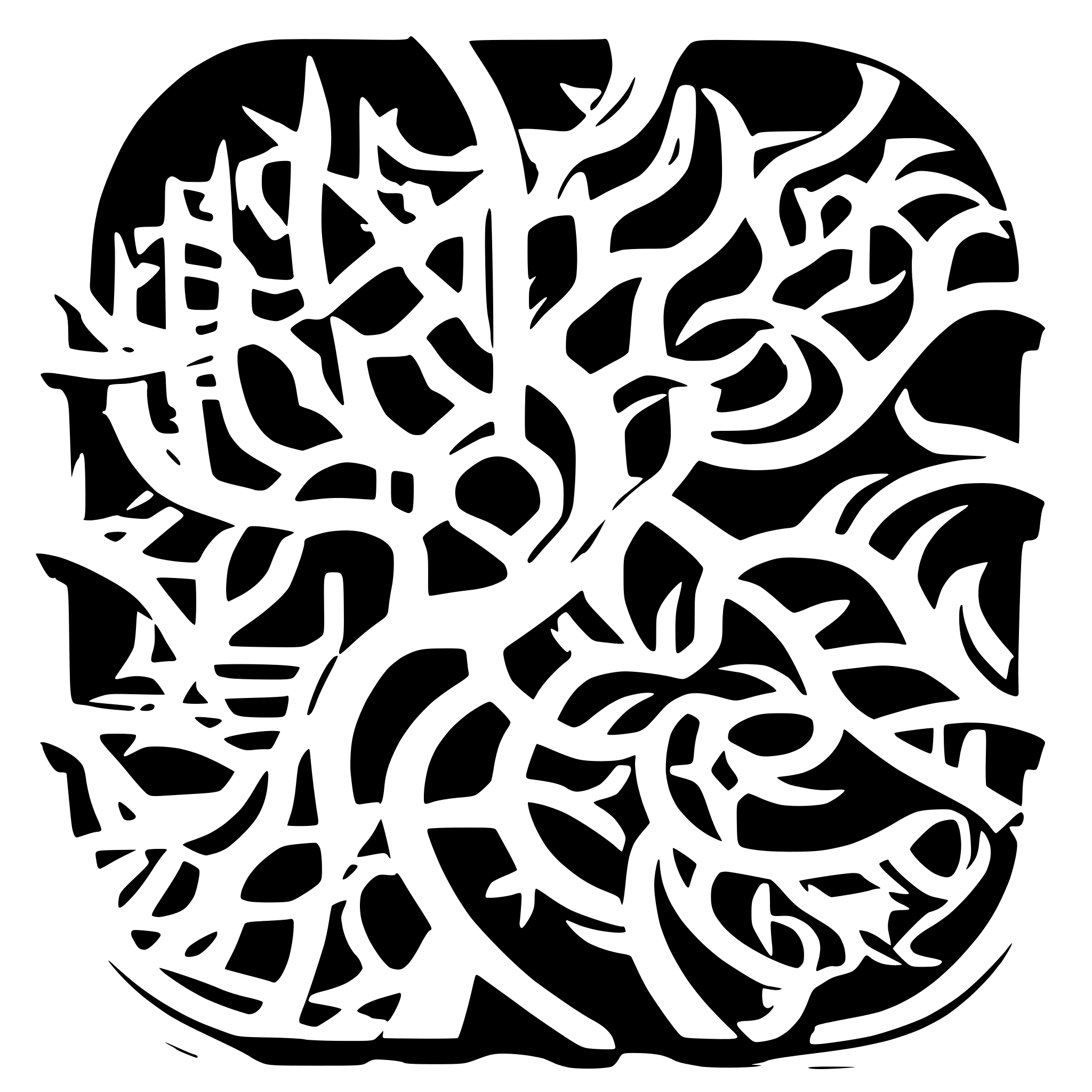 AI-generated SVG of a painel de led outdoor 96x96cm