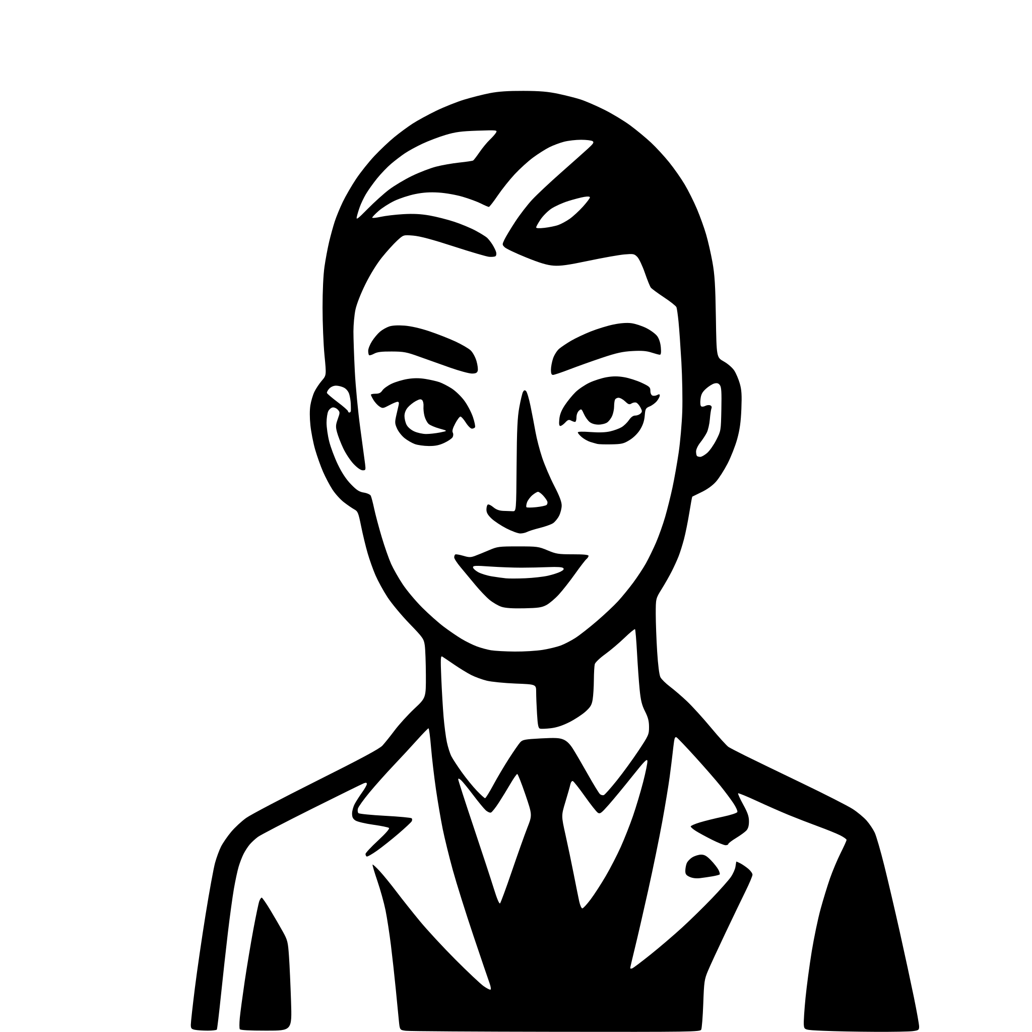 AI-generated SVG of a Similar to the larvel icon but SBQ instead of an L