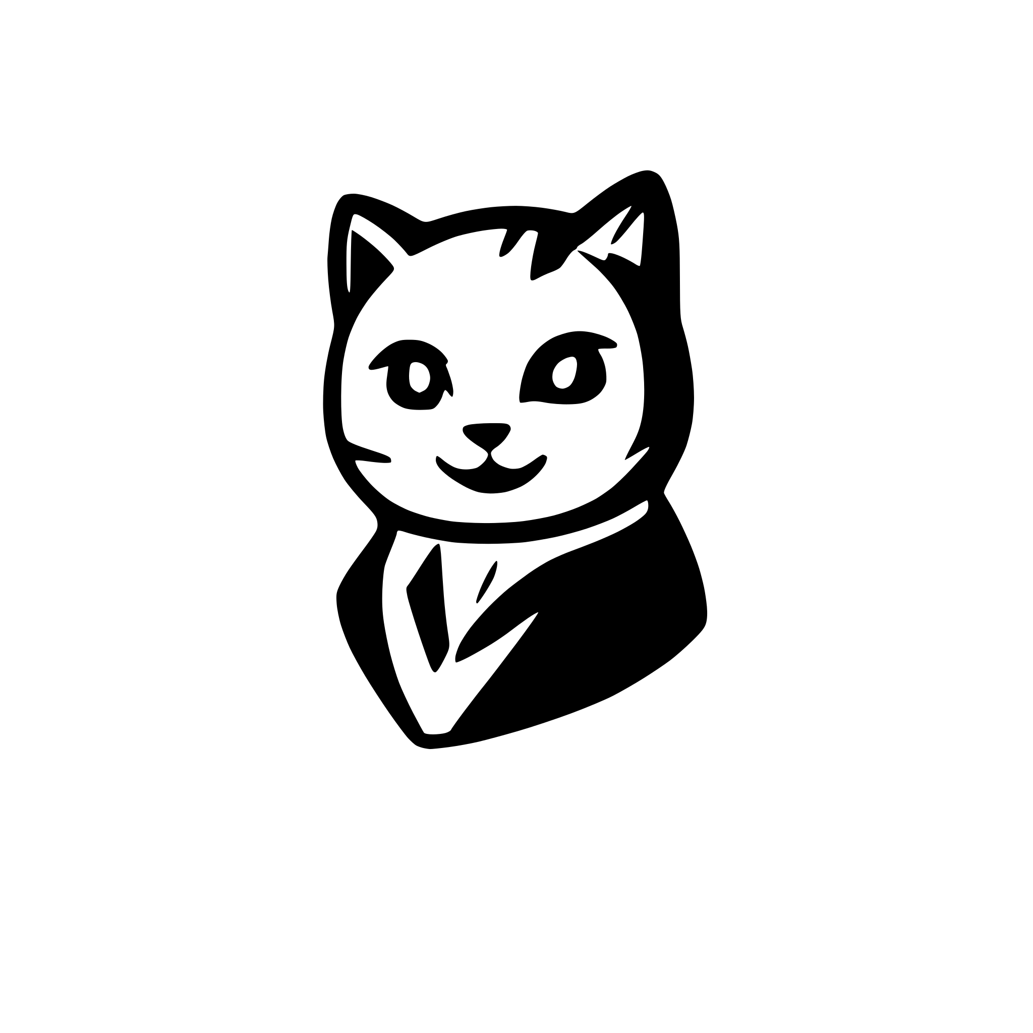 AI-generated SVG of a Cat