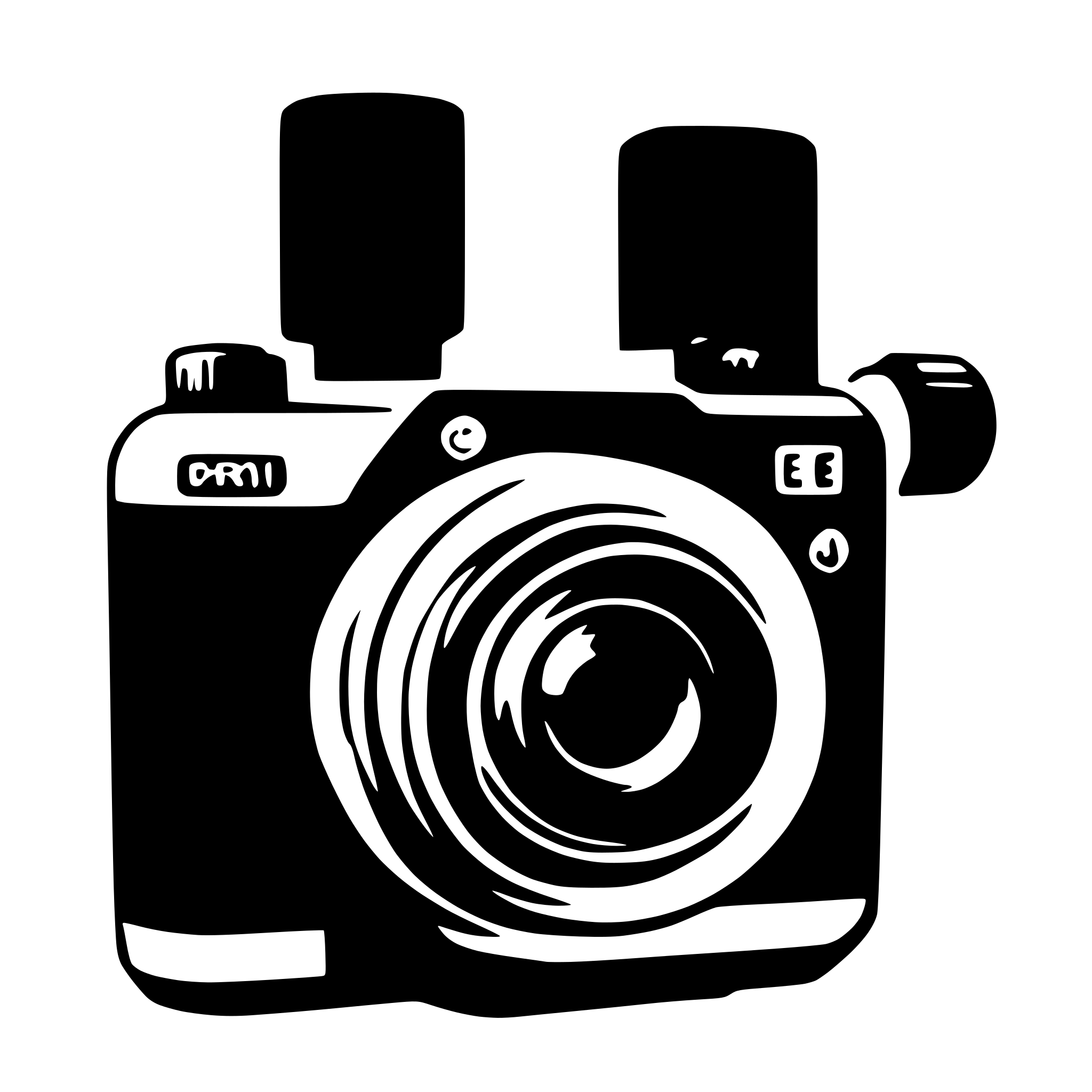 AI-generated SVG of a camera